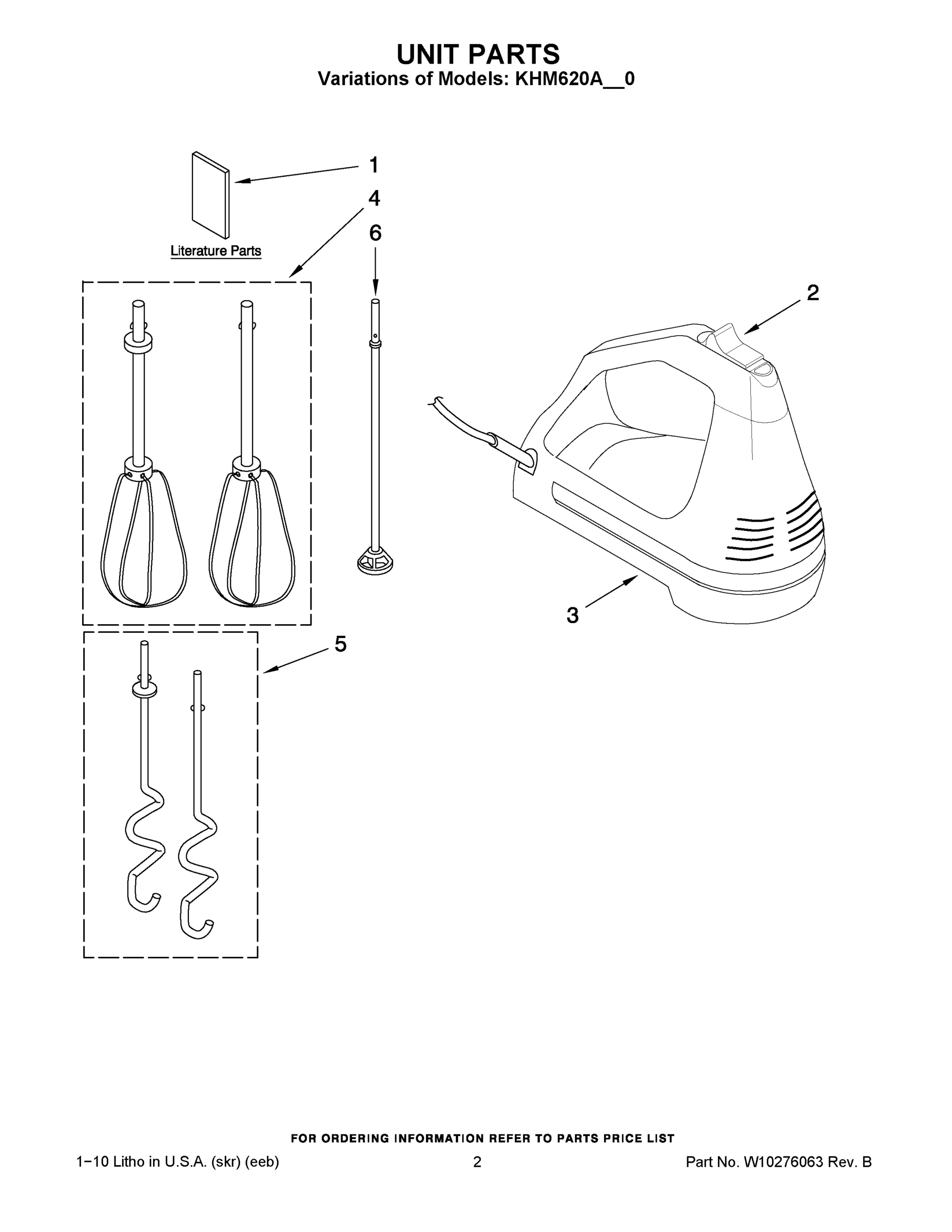 01 - UNIT PARTS