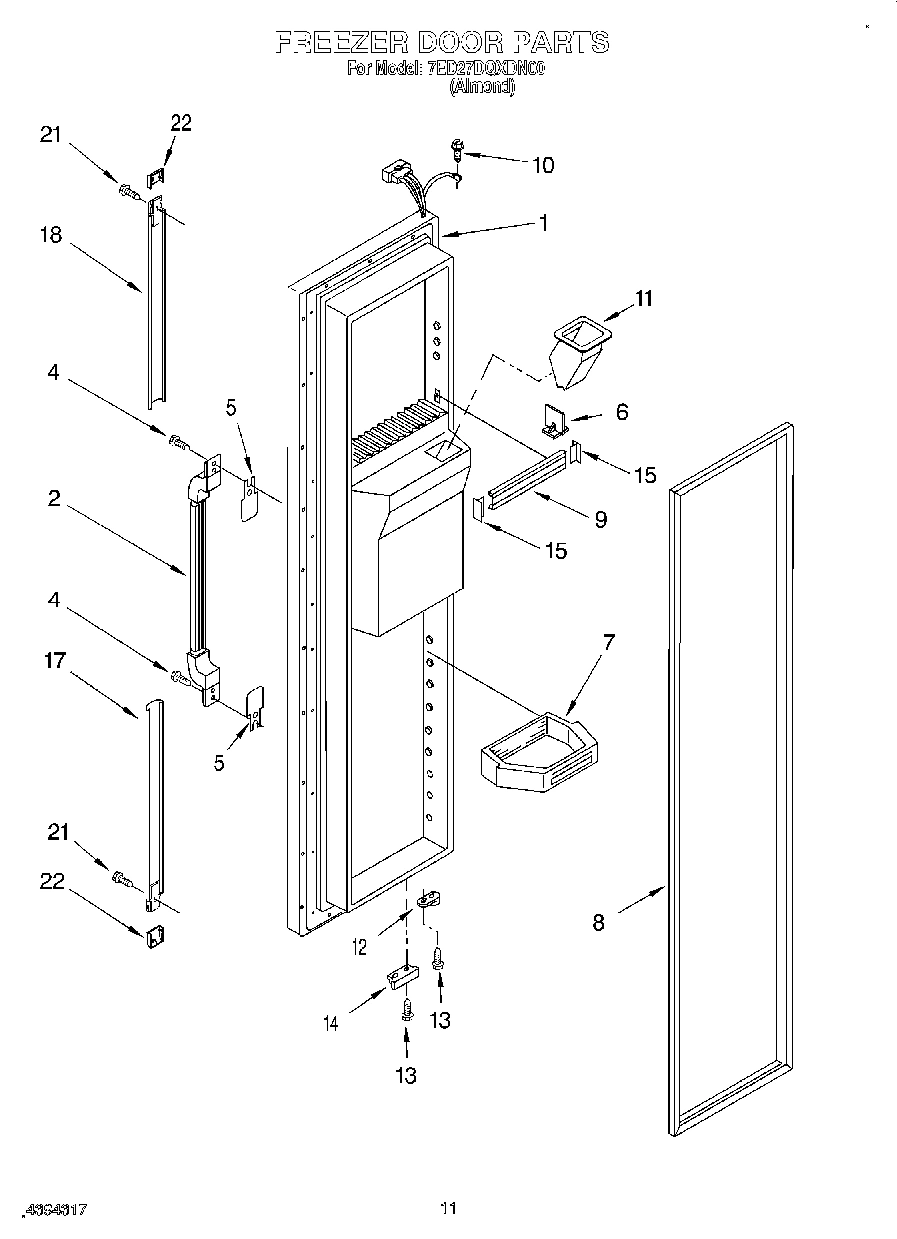 07 - FREEZER DOOR
