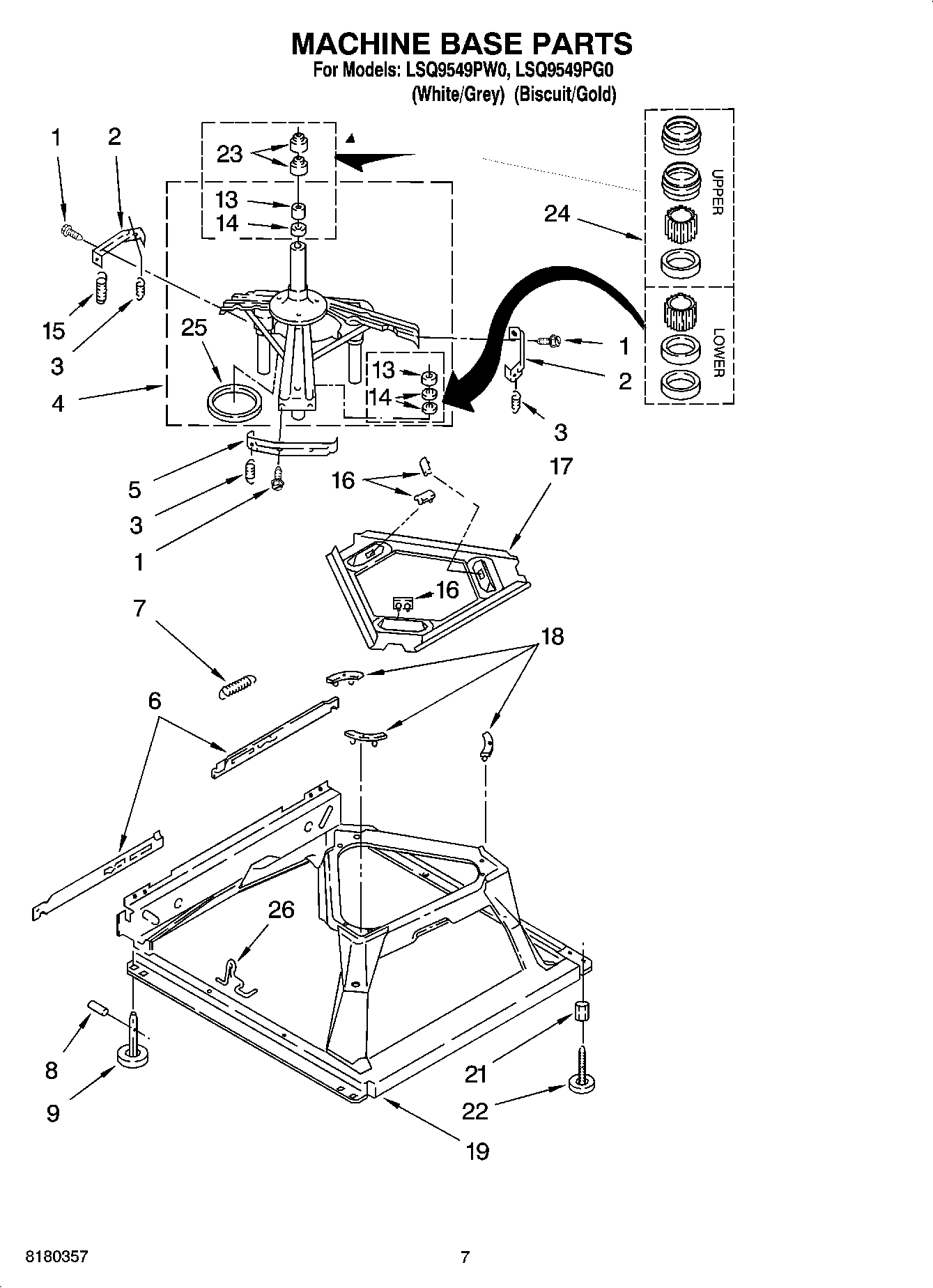 04 - MACHINE BASE PARTS