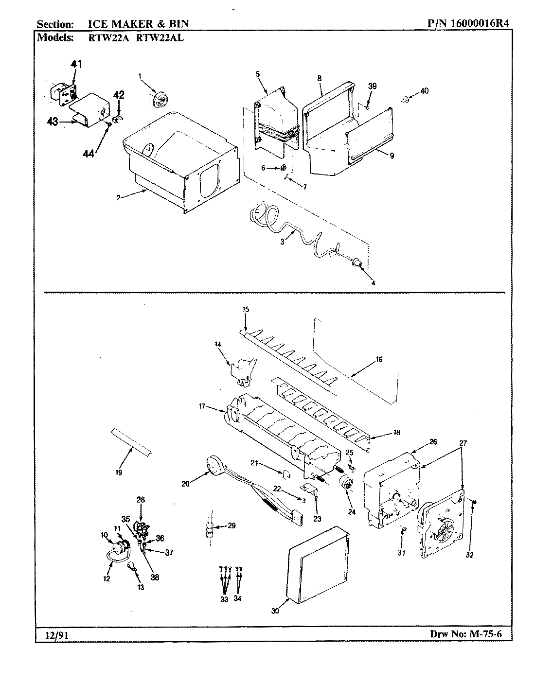 05 - ICE MAKER & BIN
