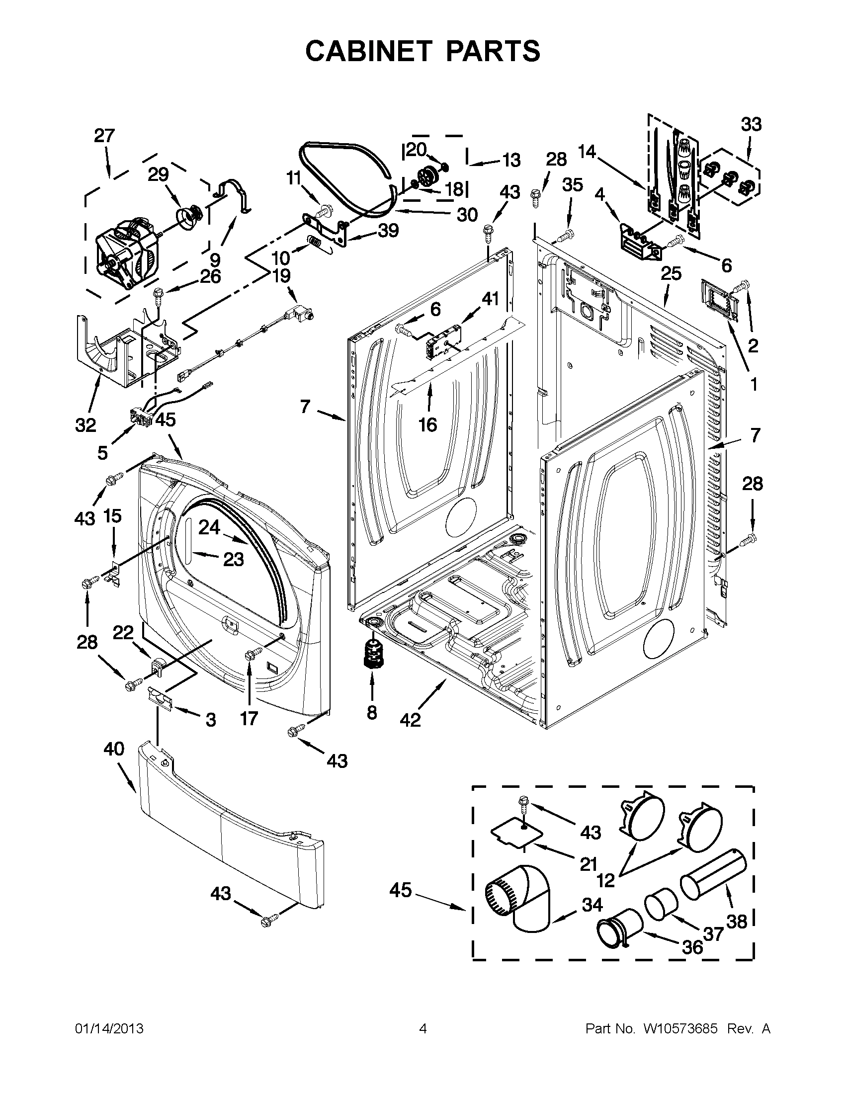 02 - CABINET PARTS