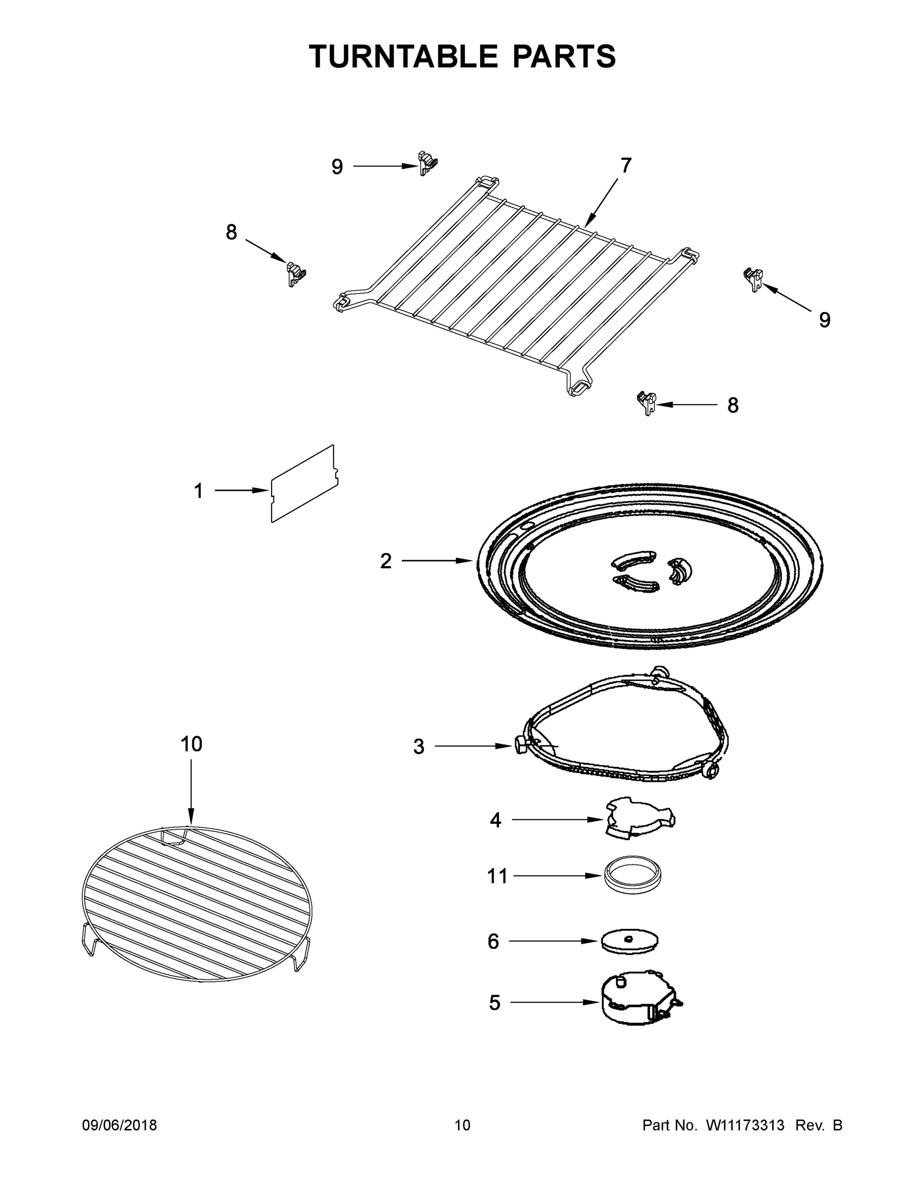06 - TURNTABLE PARTS