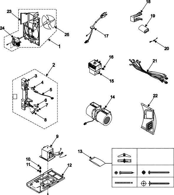 INTERNAL CONTROLS/LATCH ASY/BASE