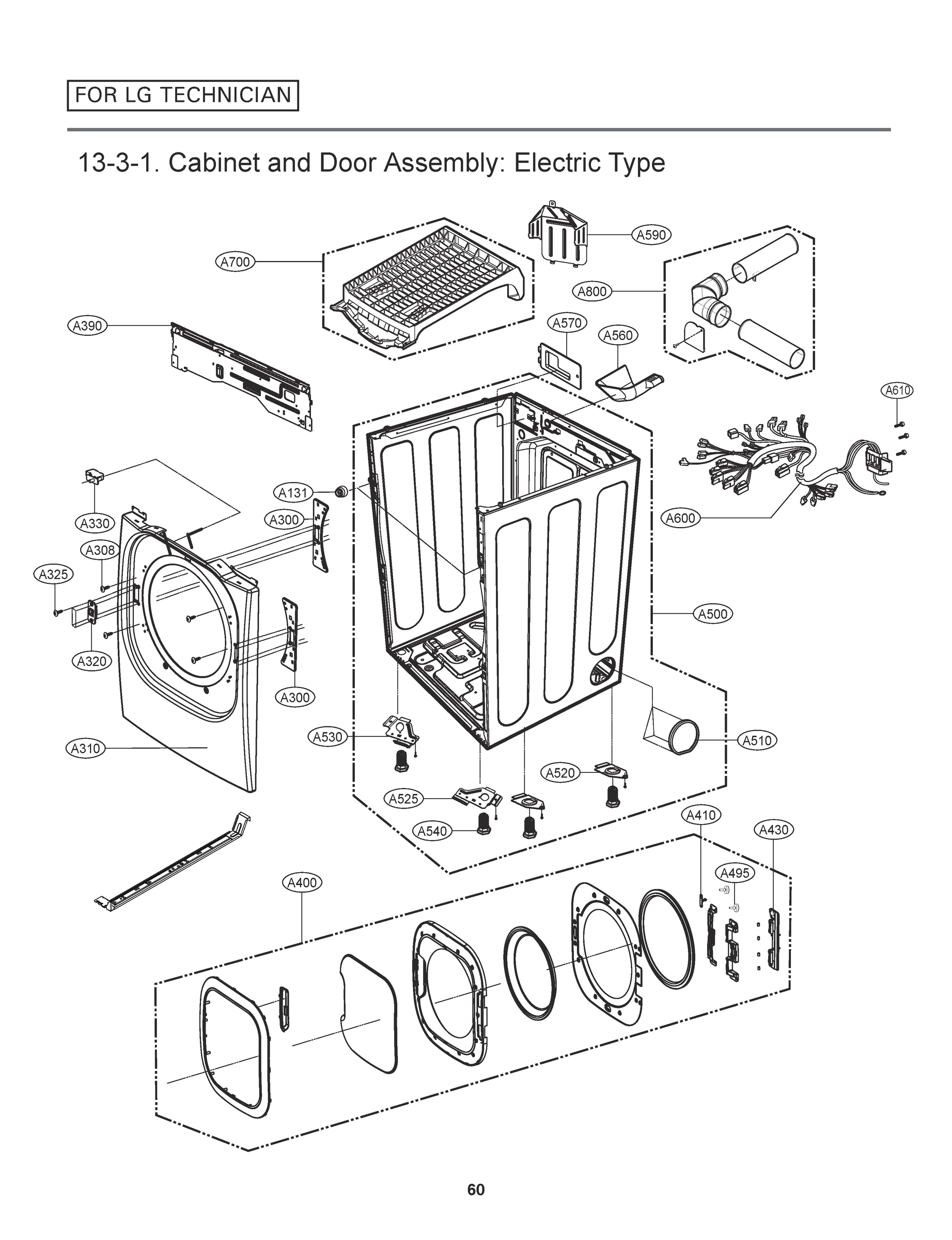 CABINET AND DOOR ASSEMBLY