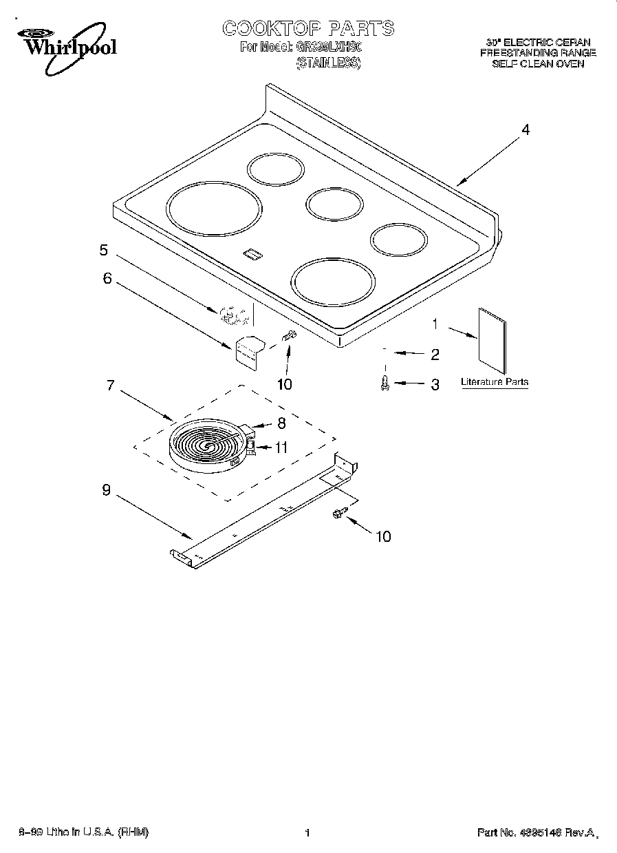 01 - COOKTOP, LITERATURE