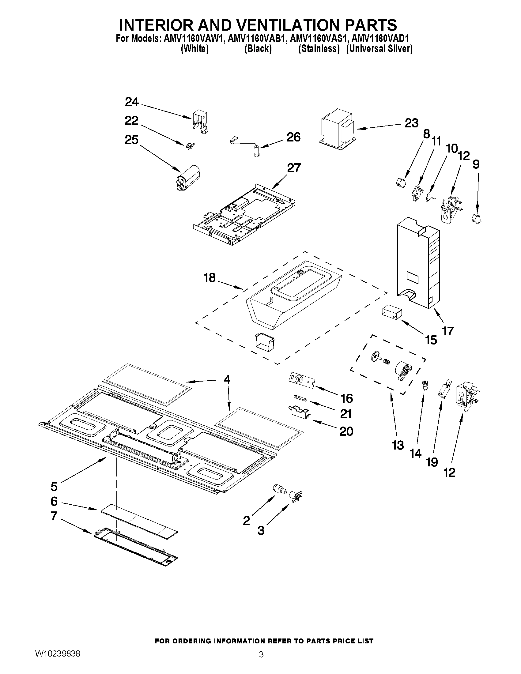 03 - INTERIOR AND VENTILATION PARTS