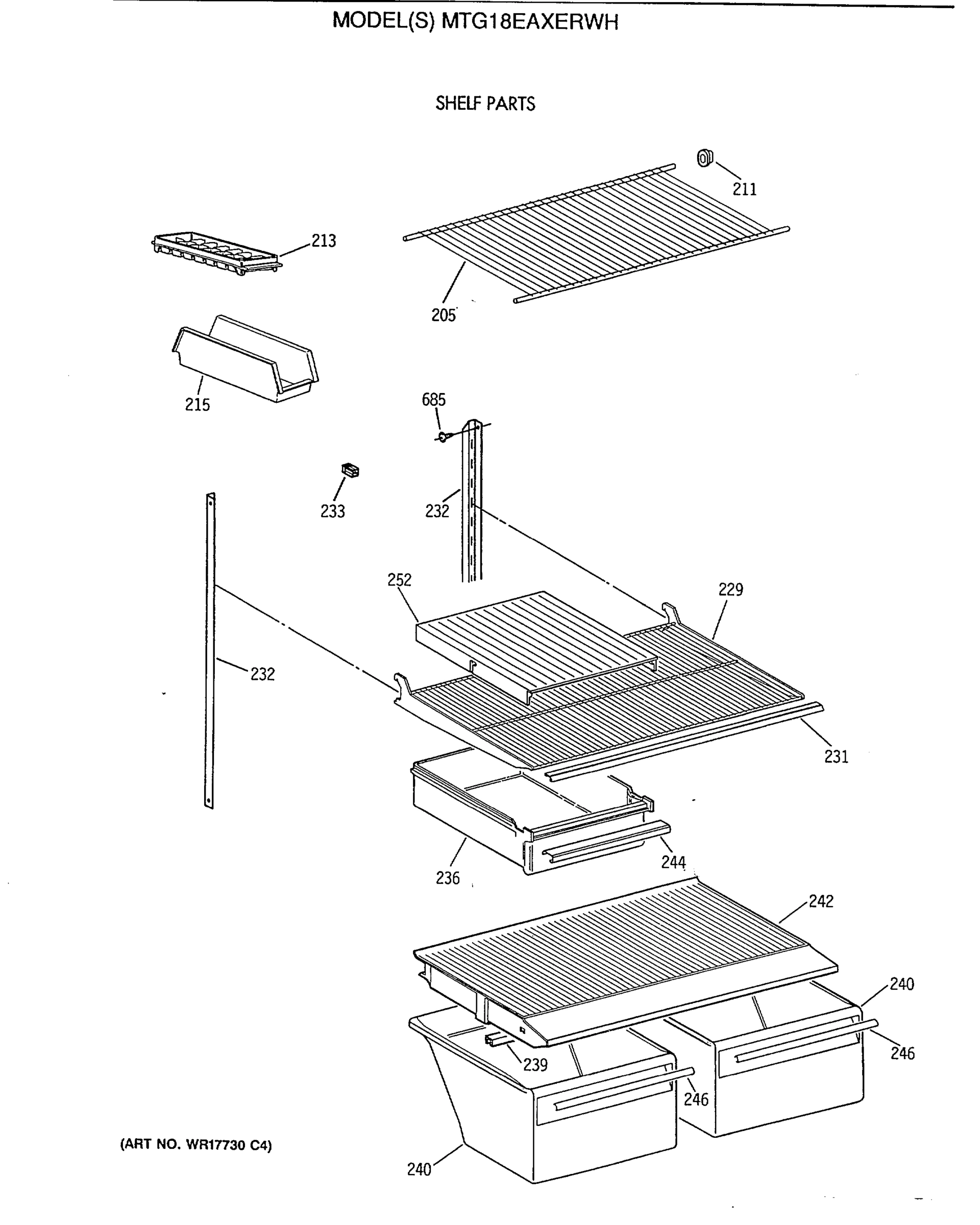 SHELF PARTS