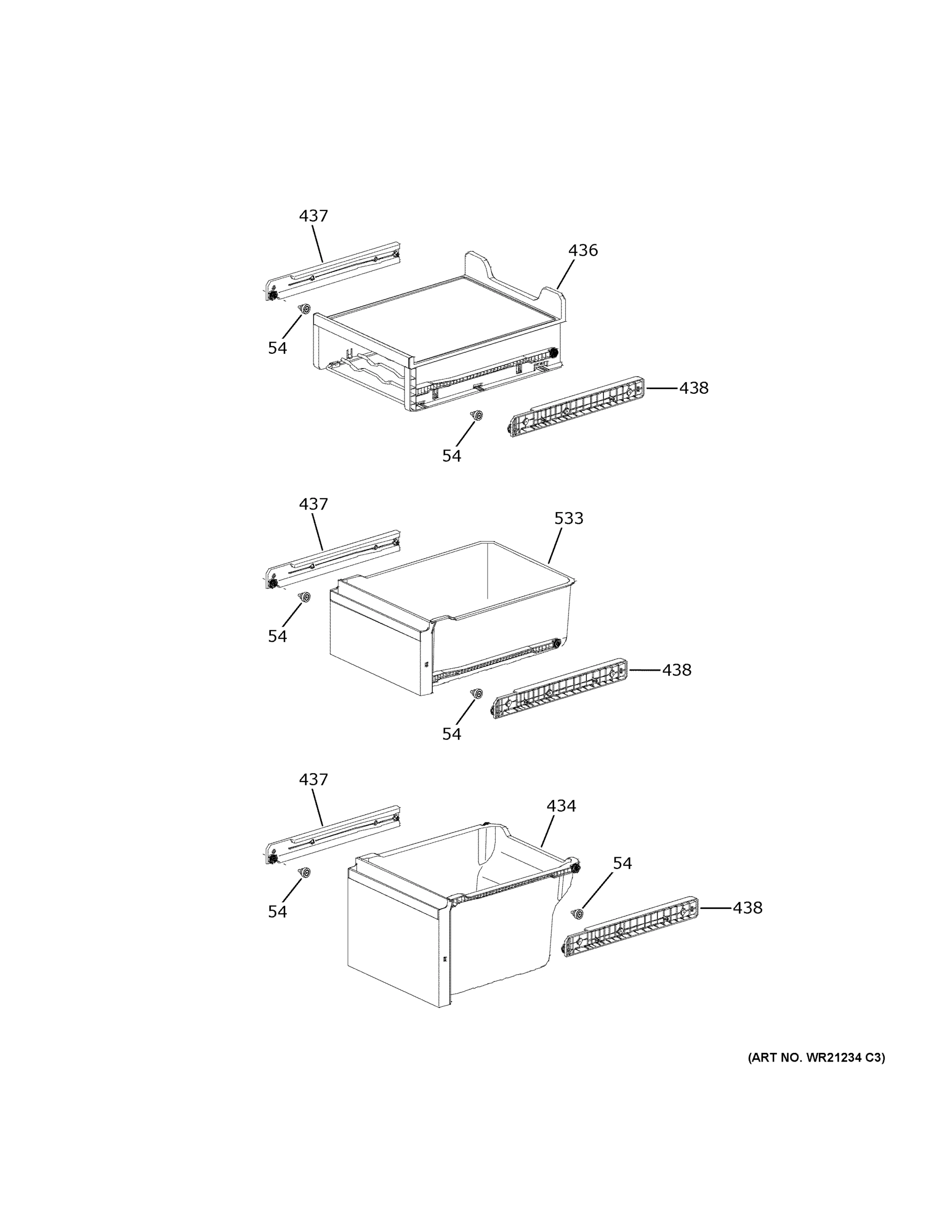 CONVERTIBLE SHELVES