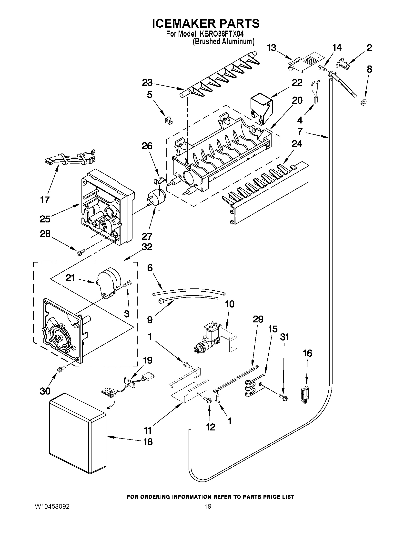 11 - ICEMAKER PARTS