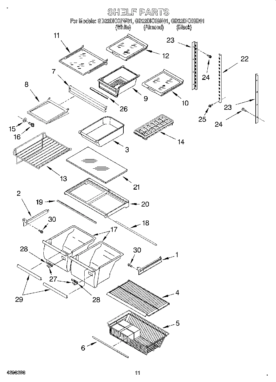 07 - SHELF, OPTIONAL
