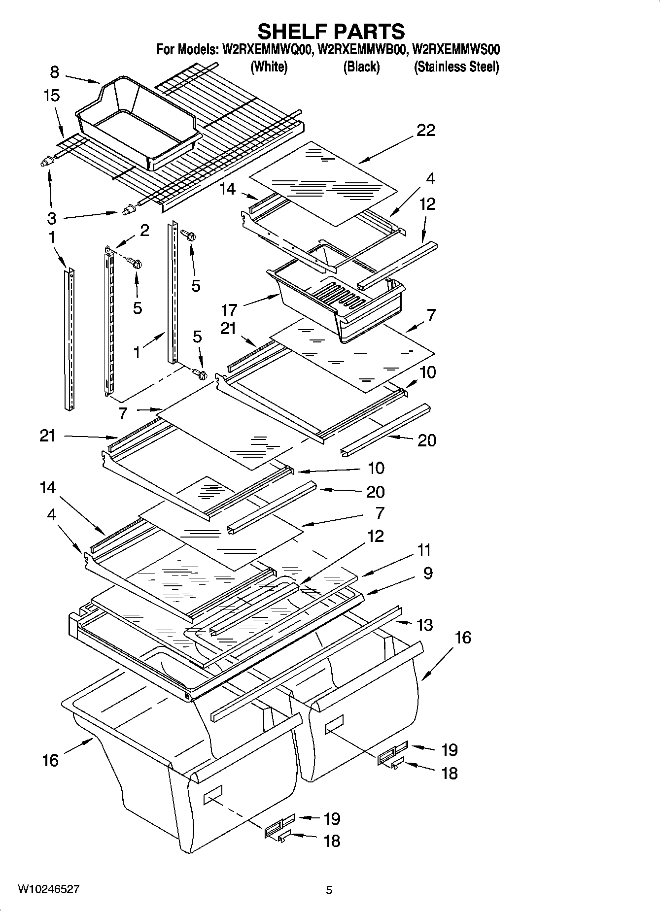 03 - SHELF PARTS