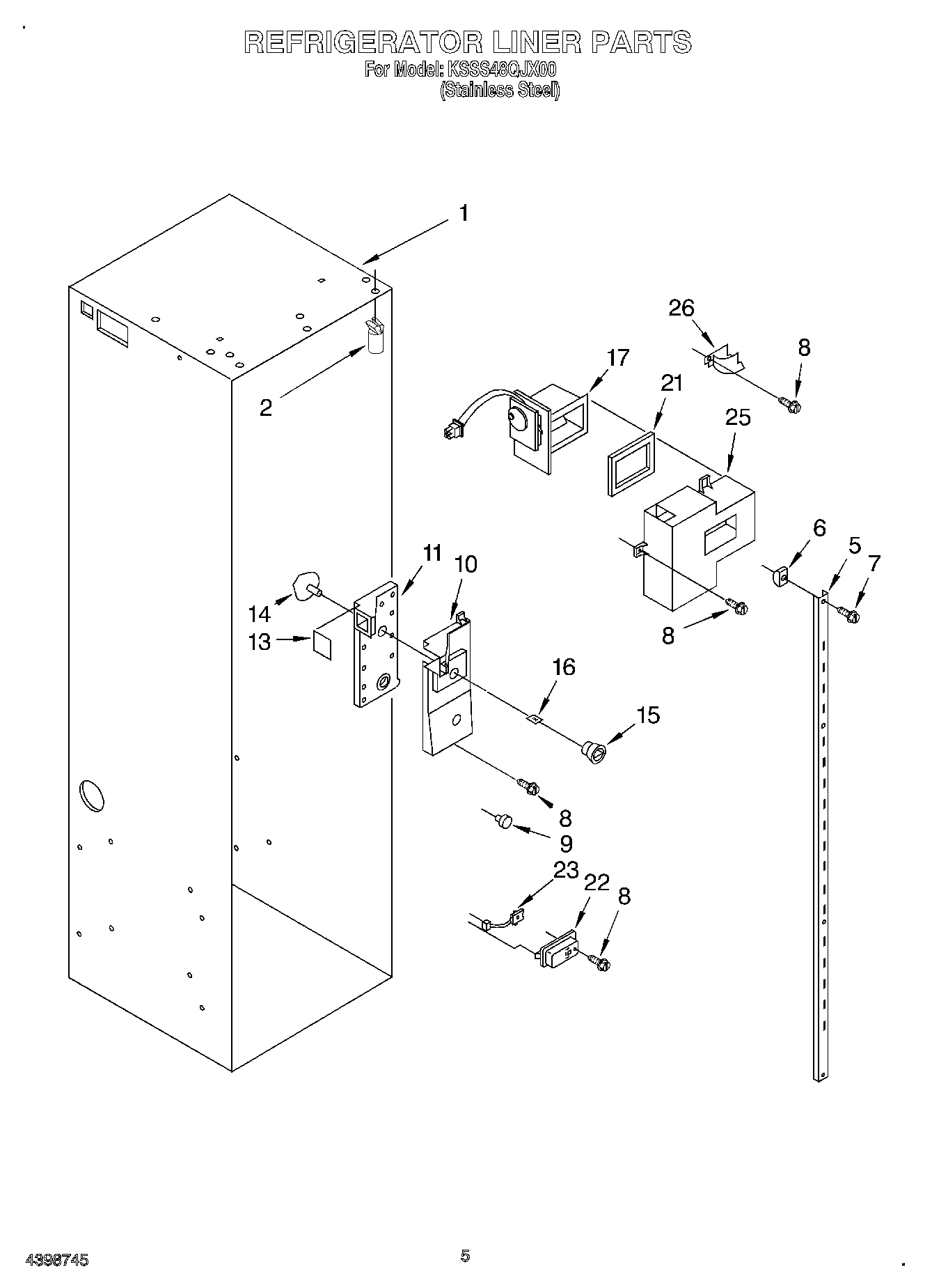 04 - REFRIGERATOR LINER