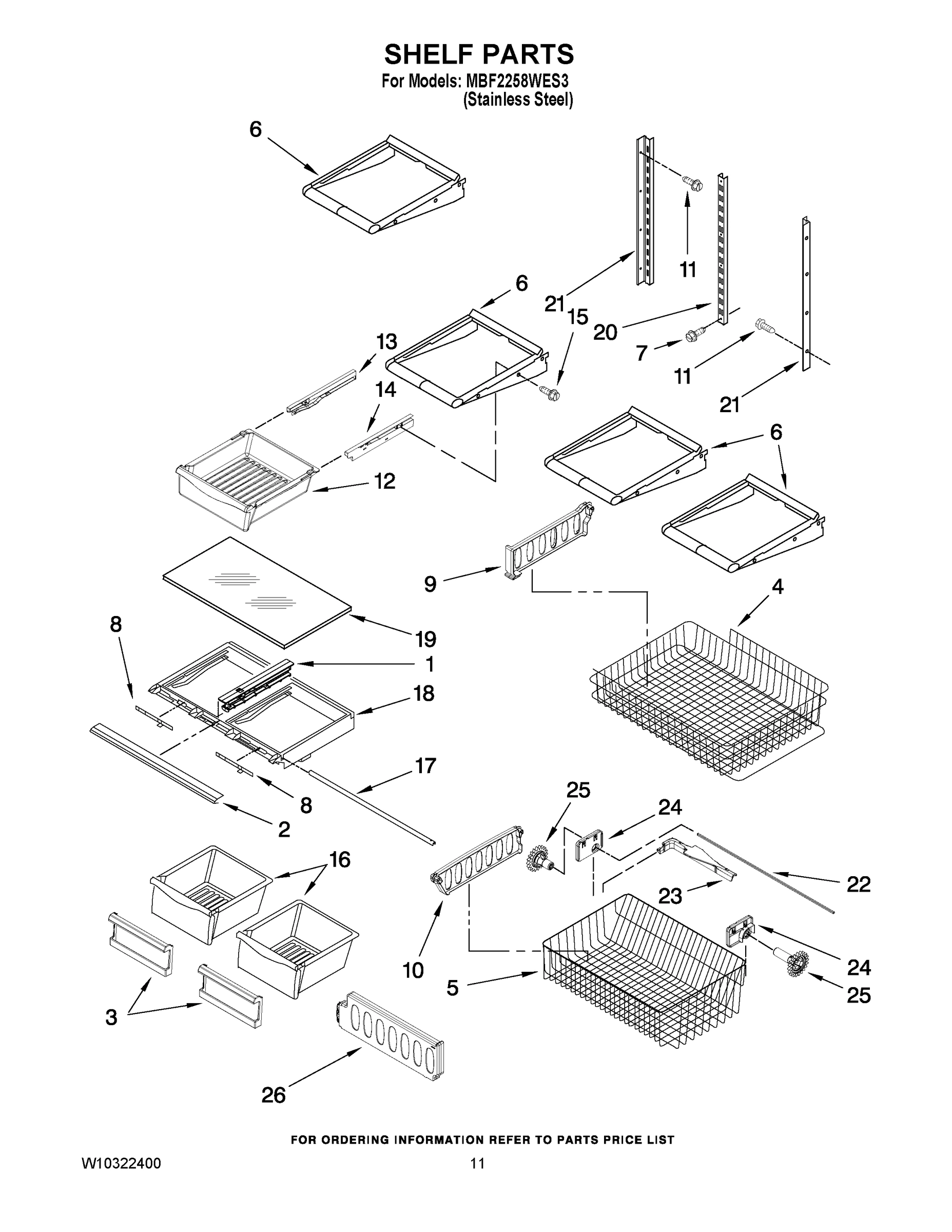 07 - SHELF PARTS