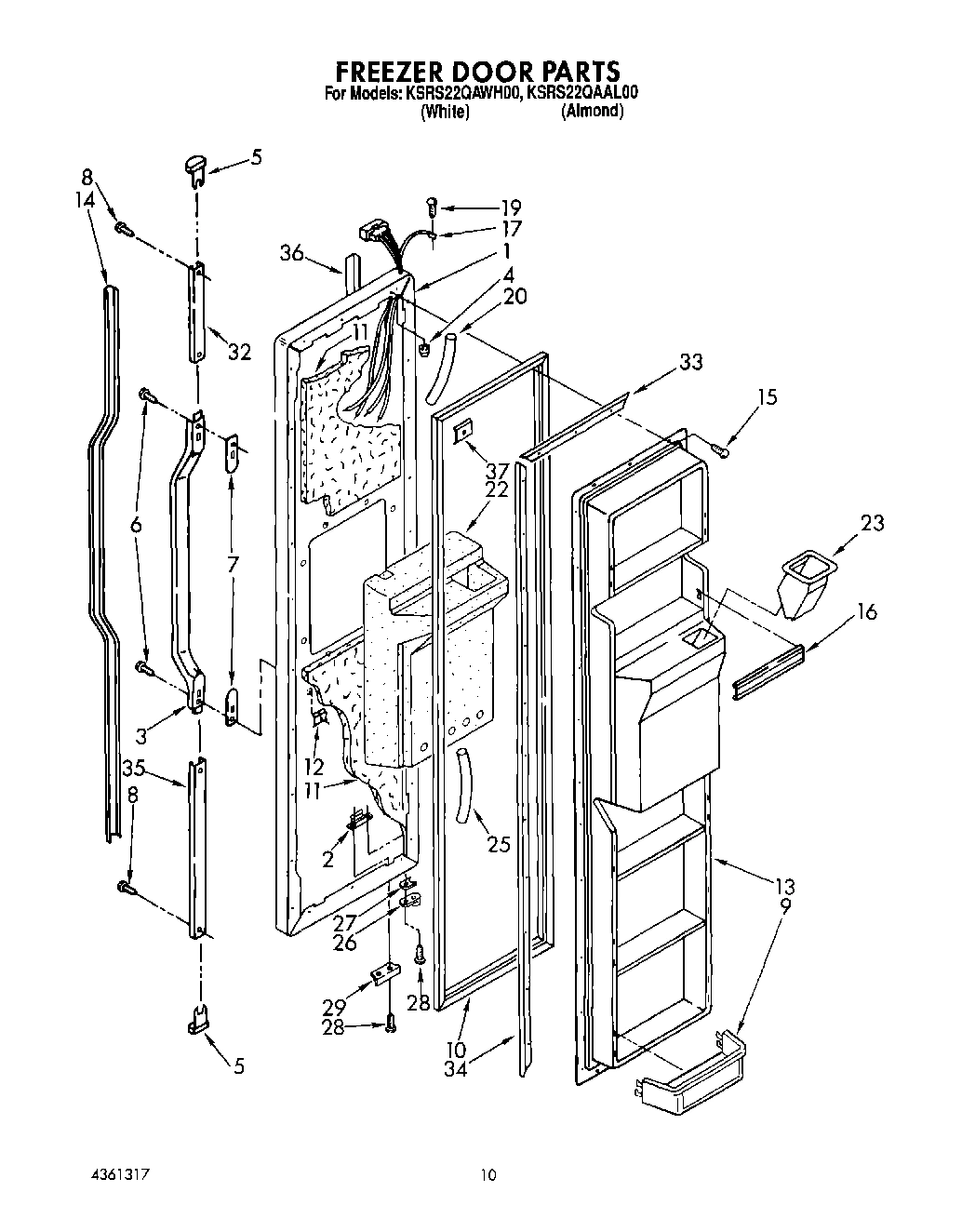 07 - FREEZER DOOR