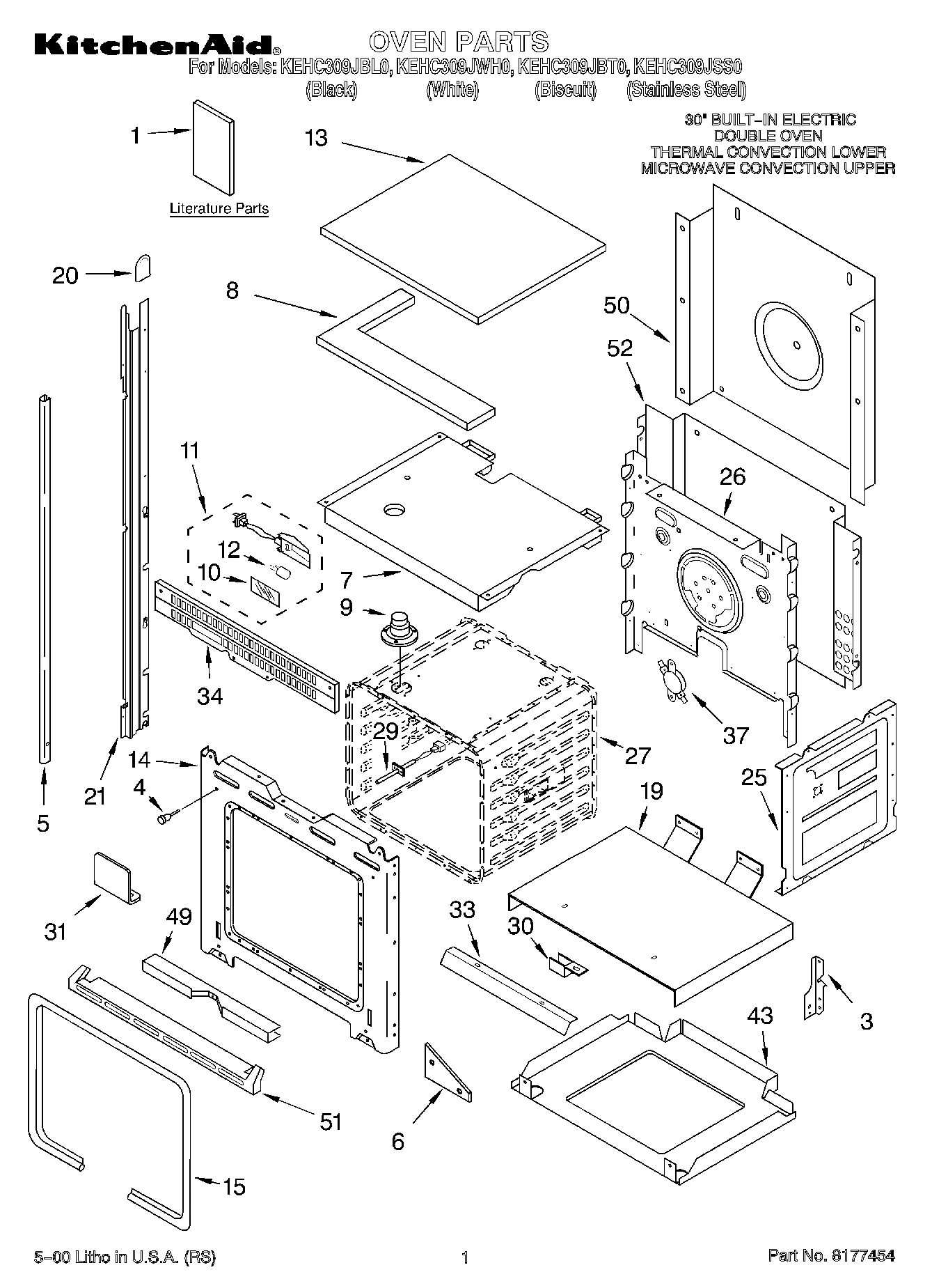 01 - OVEN, LITERATURE