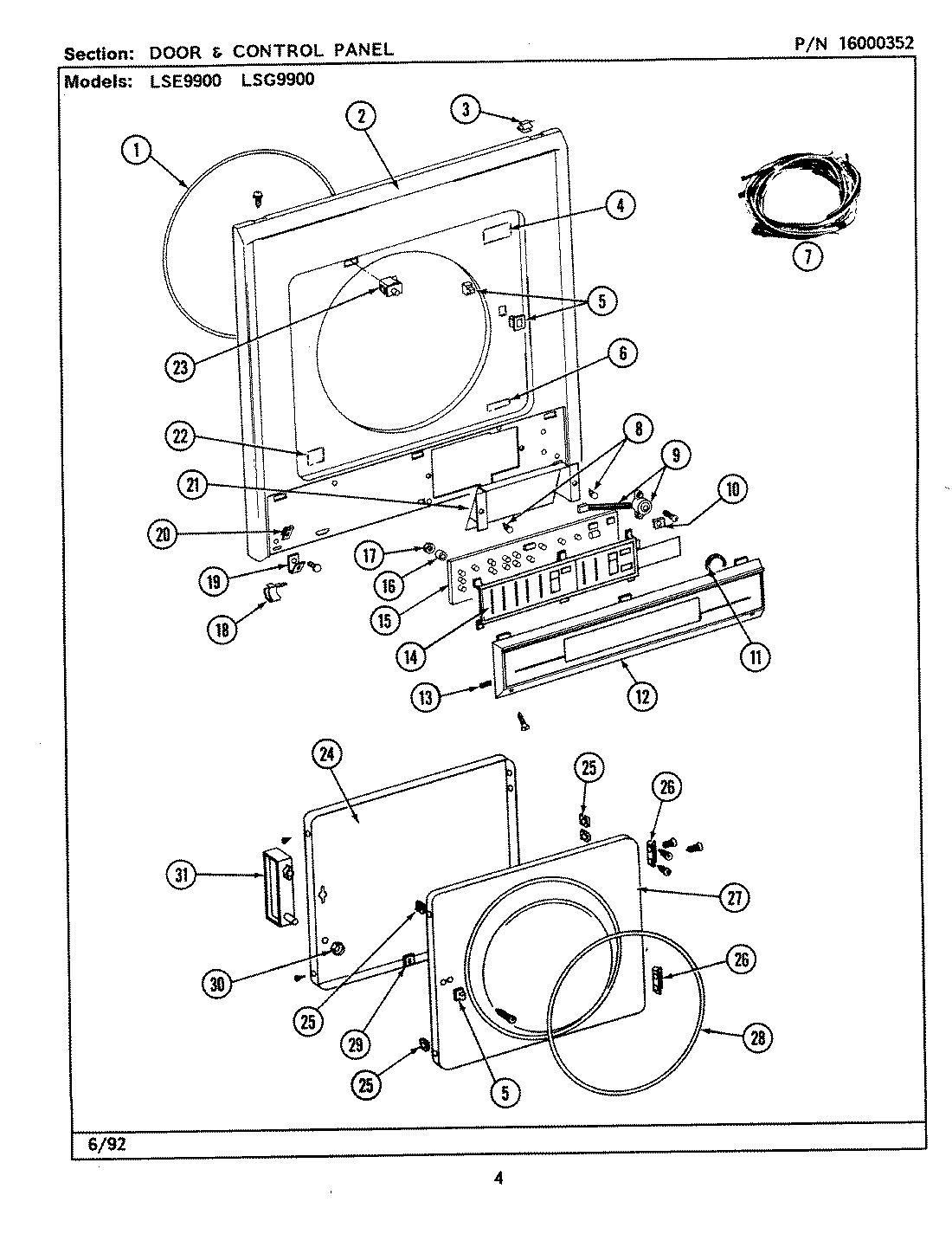 11 - DOOR & CONTROL PANEL