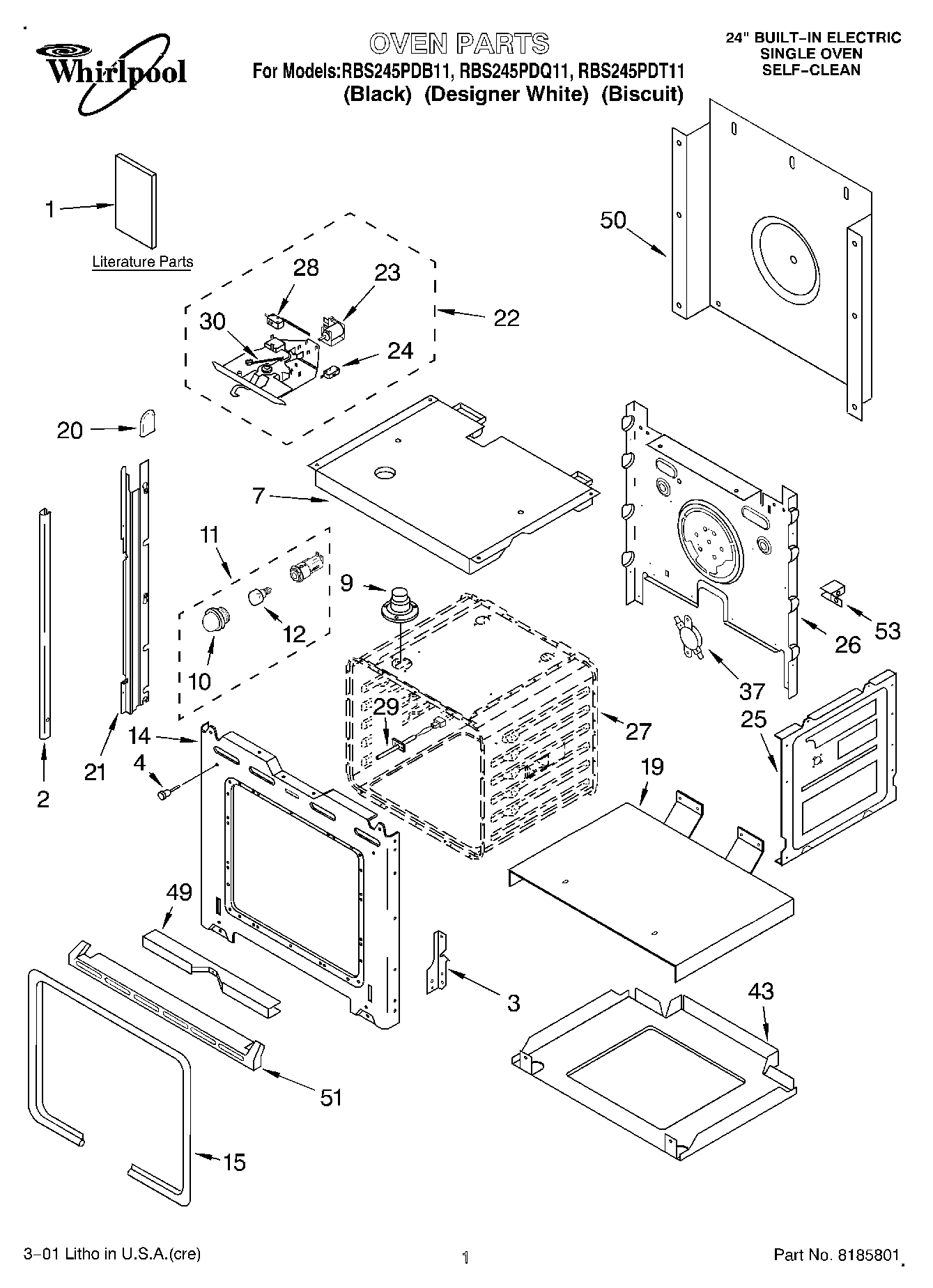 01 - OVEN, LITERATURE
