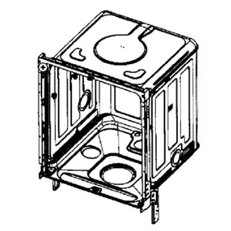 DD97-00198D Samsung Tub Assembly