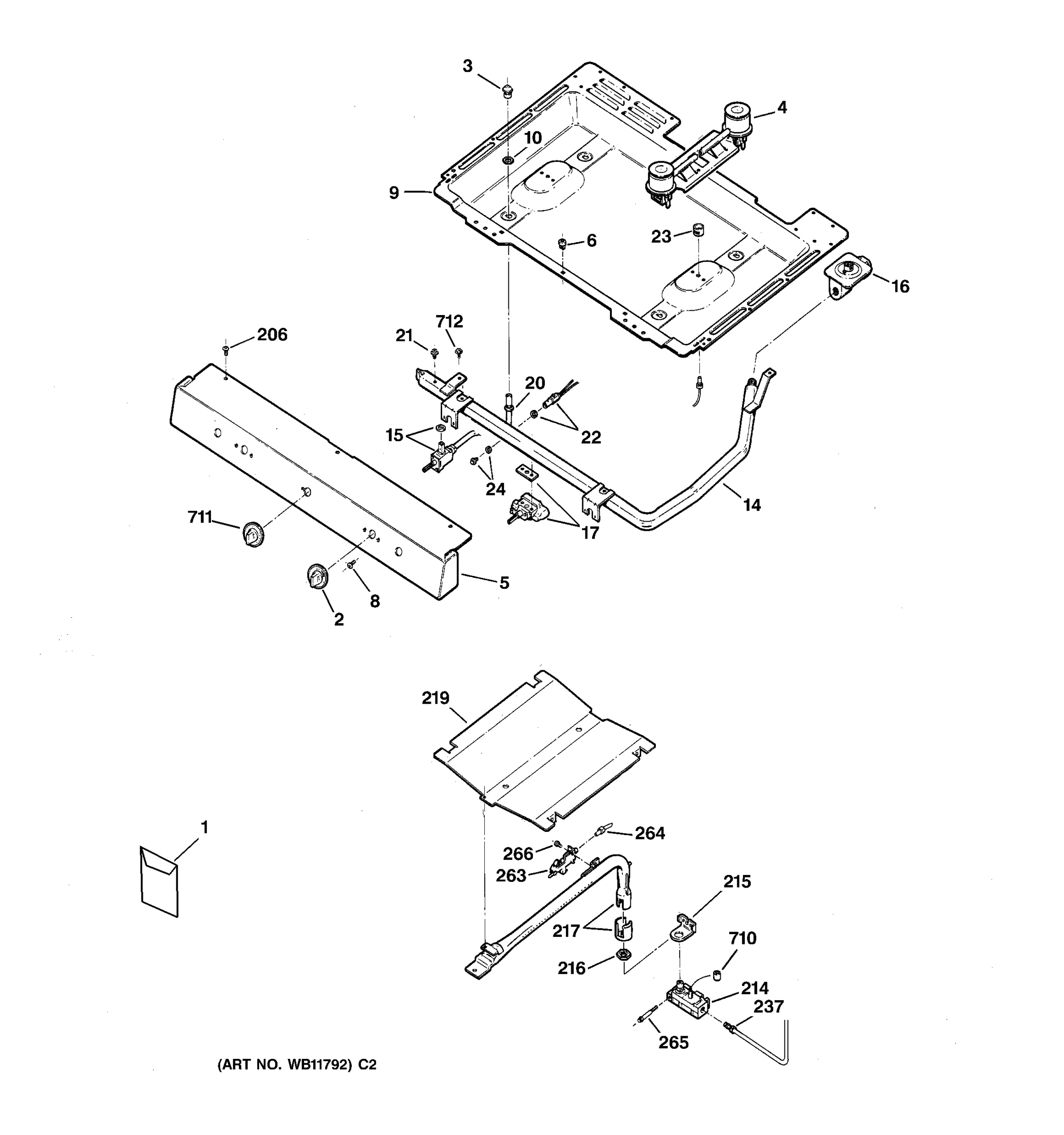 GAS & BURNER PARTS