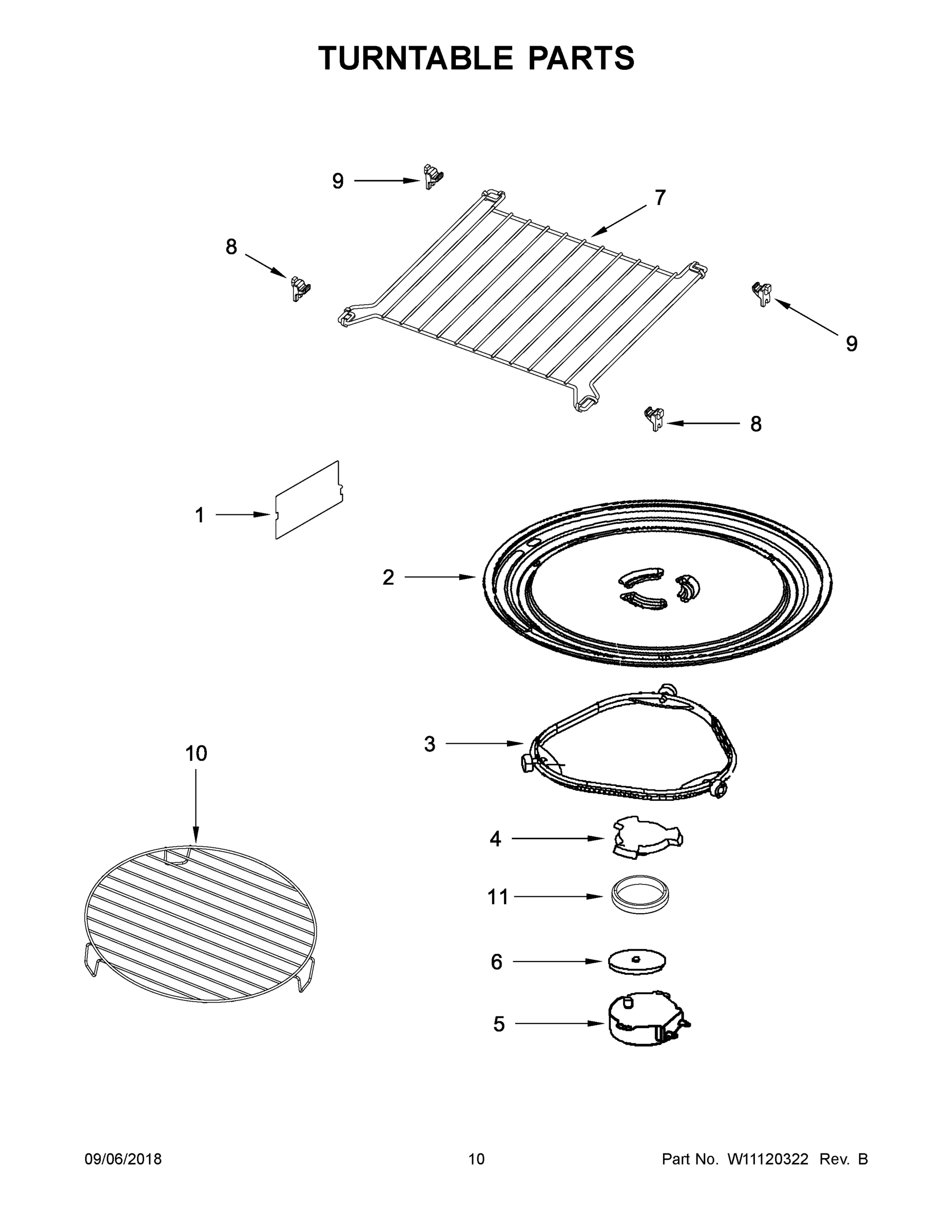 06 - TURNTABLE PARTS