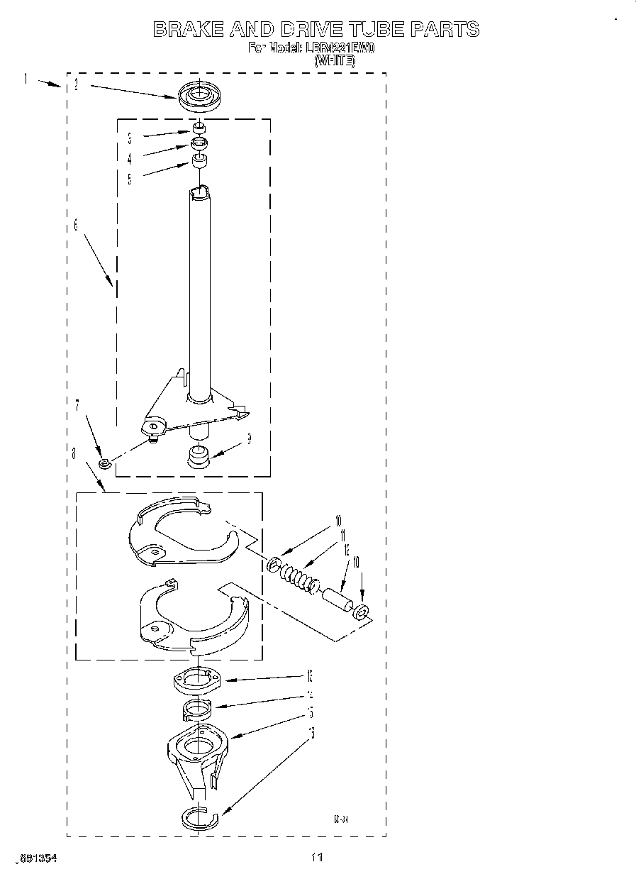 07 - BRAKE AND DRIVE TUBE