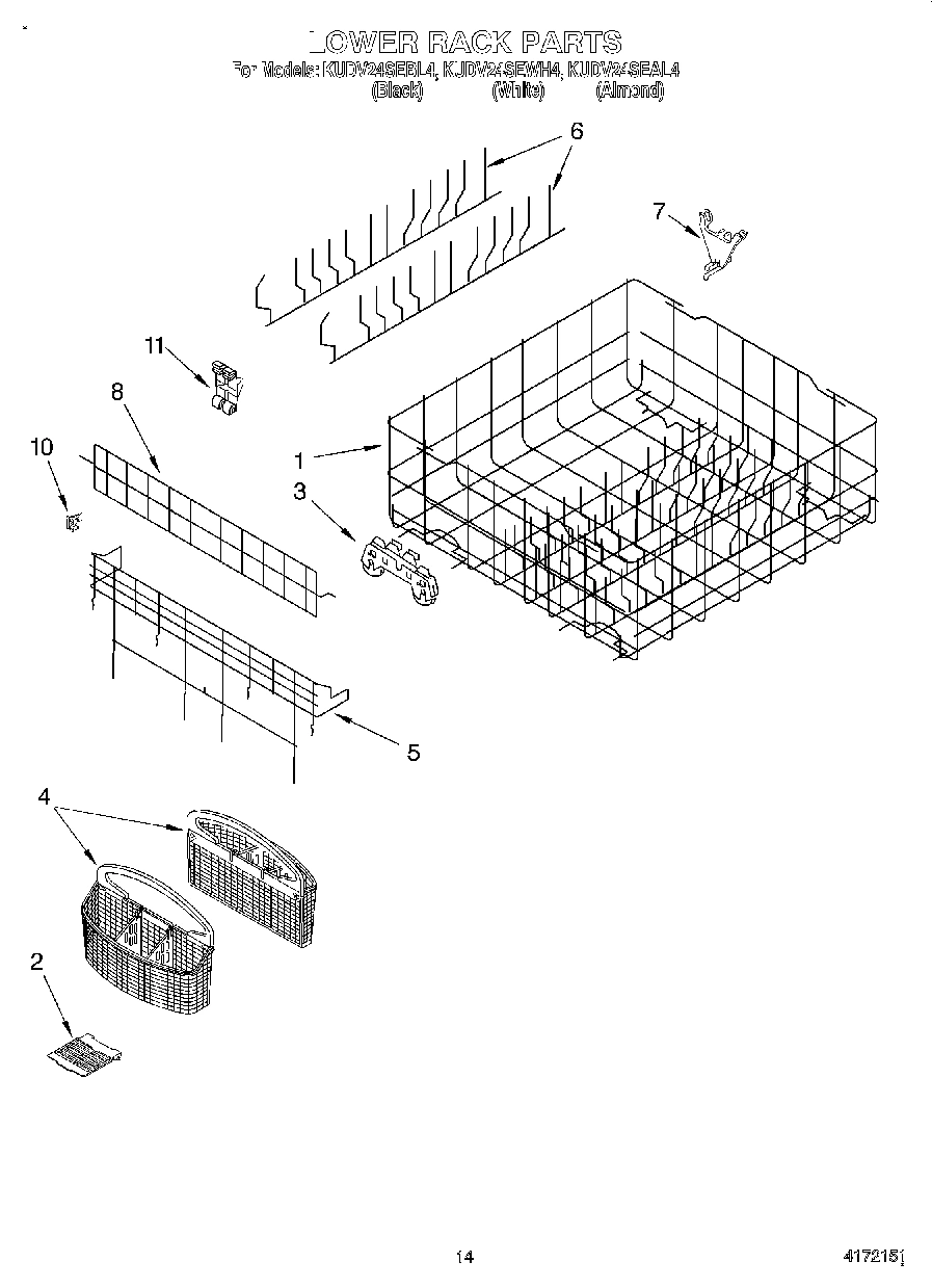 11 - LOWER RACK