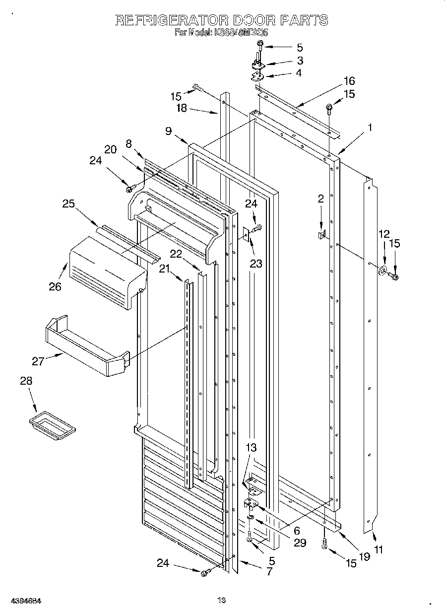 10 - REFRIGERATOR DOOR