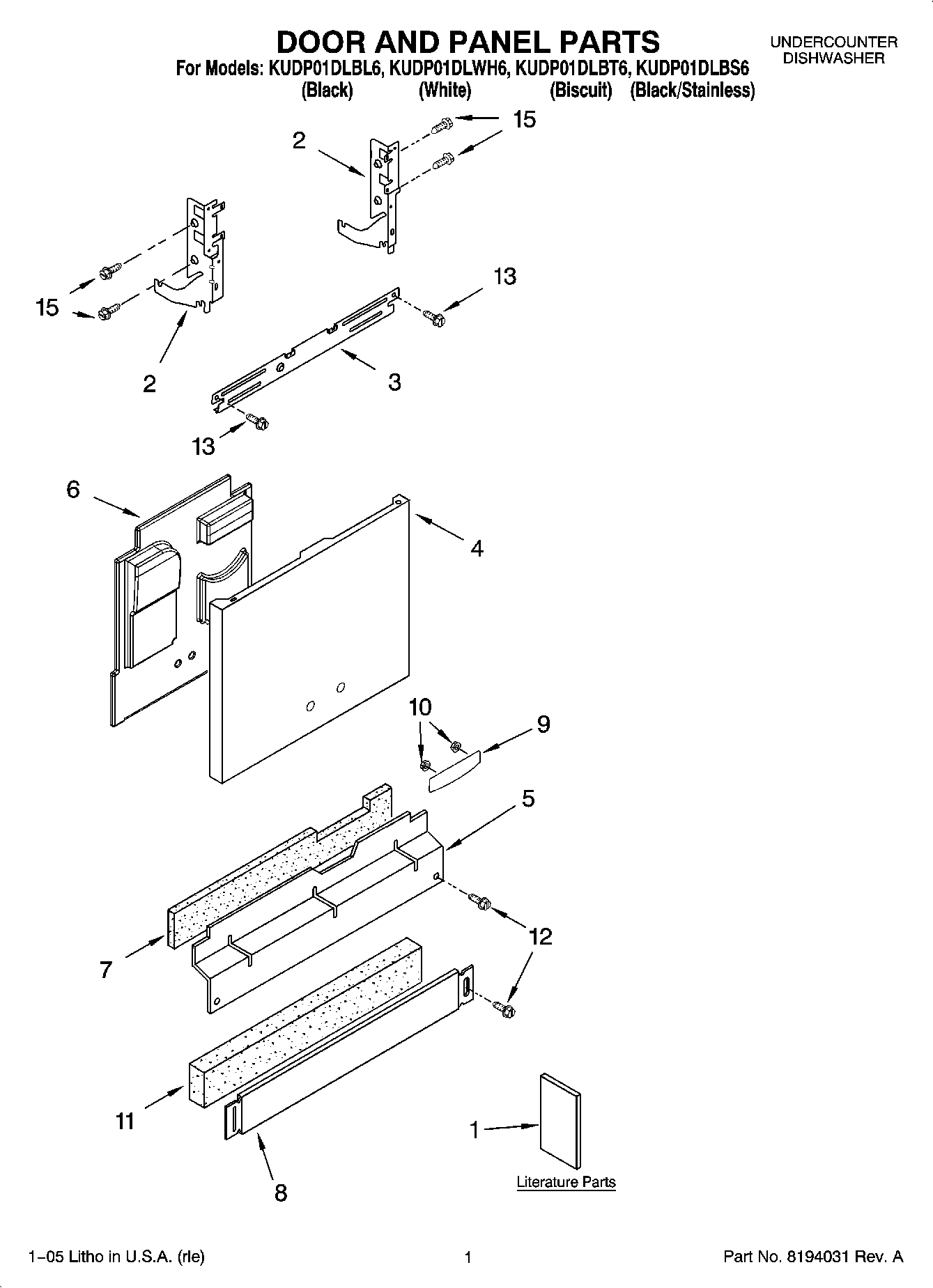 01 - DOOR AND PANEL PARTS