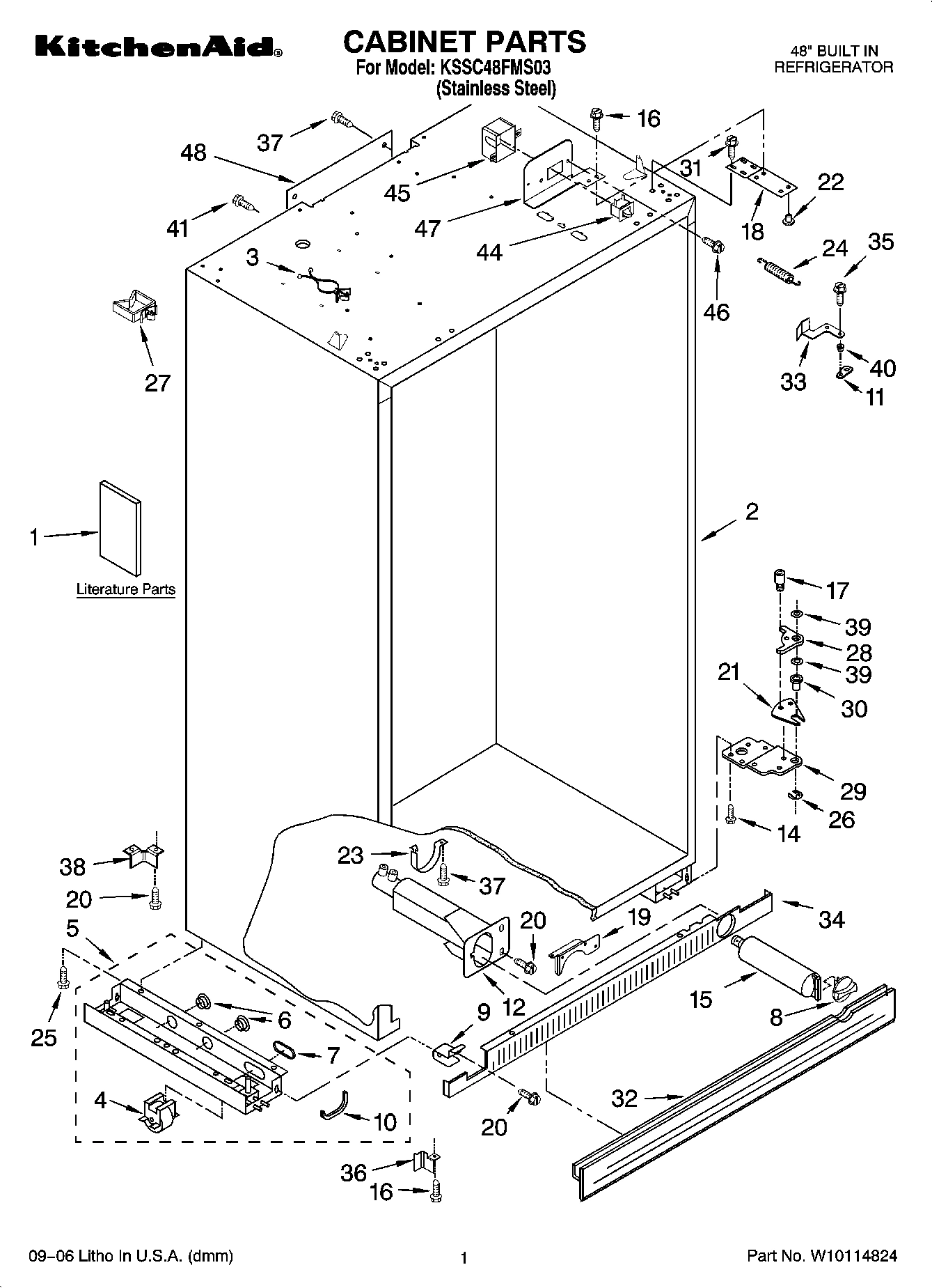 01 - CABINET PARTS