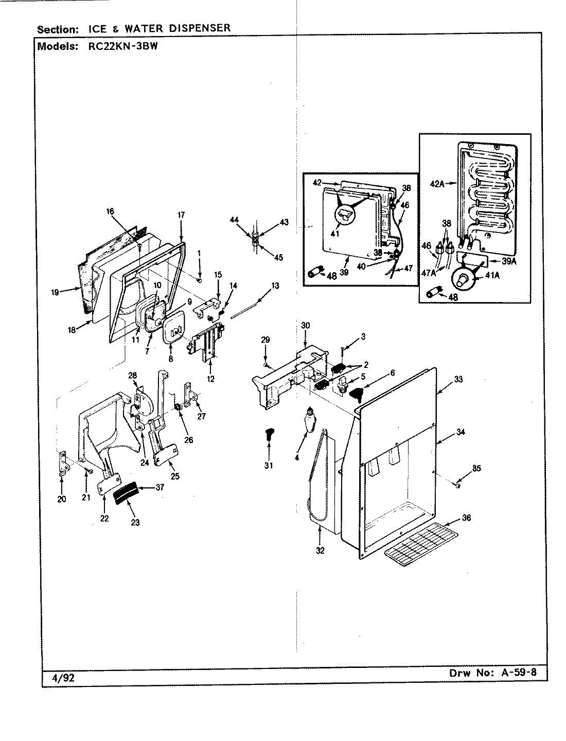 05 - ICE & WATER DISPENSER