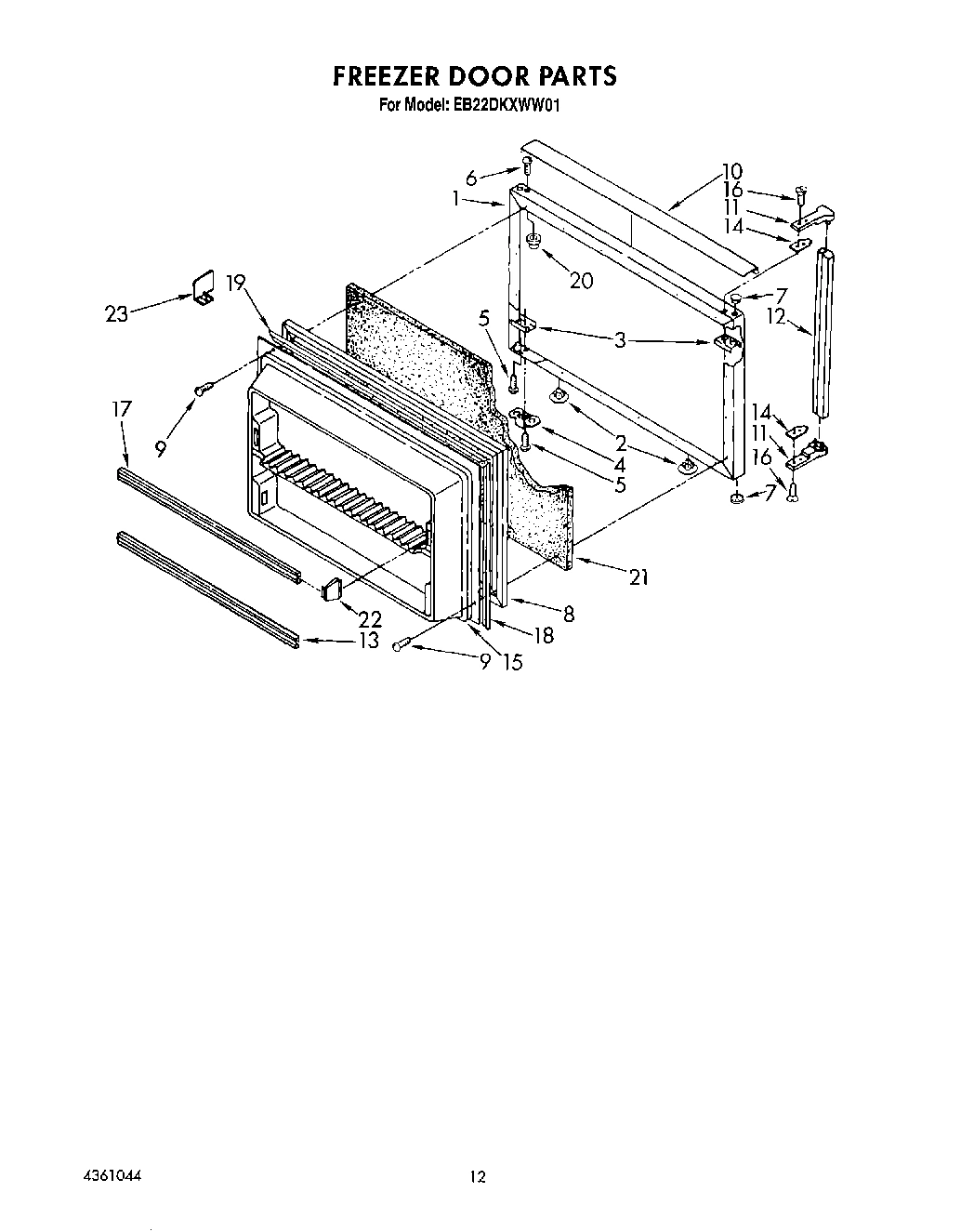 08 - FREEZER DOOR
