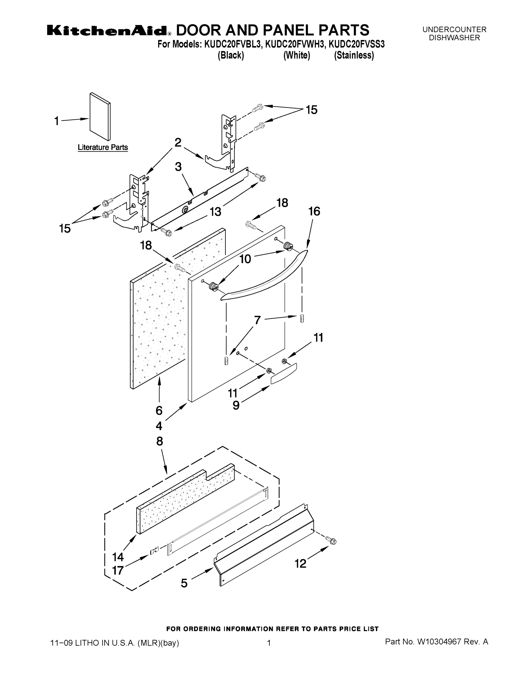 01 - DOOR AND PANEL PARTS