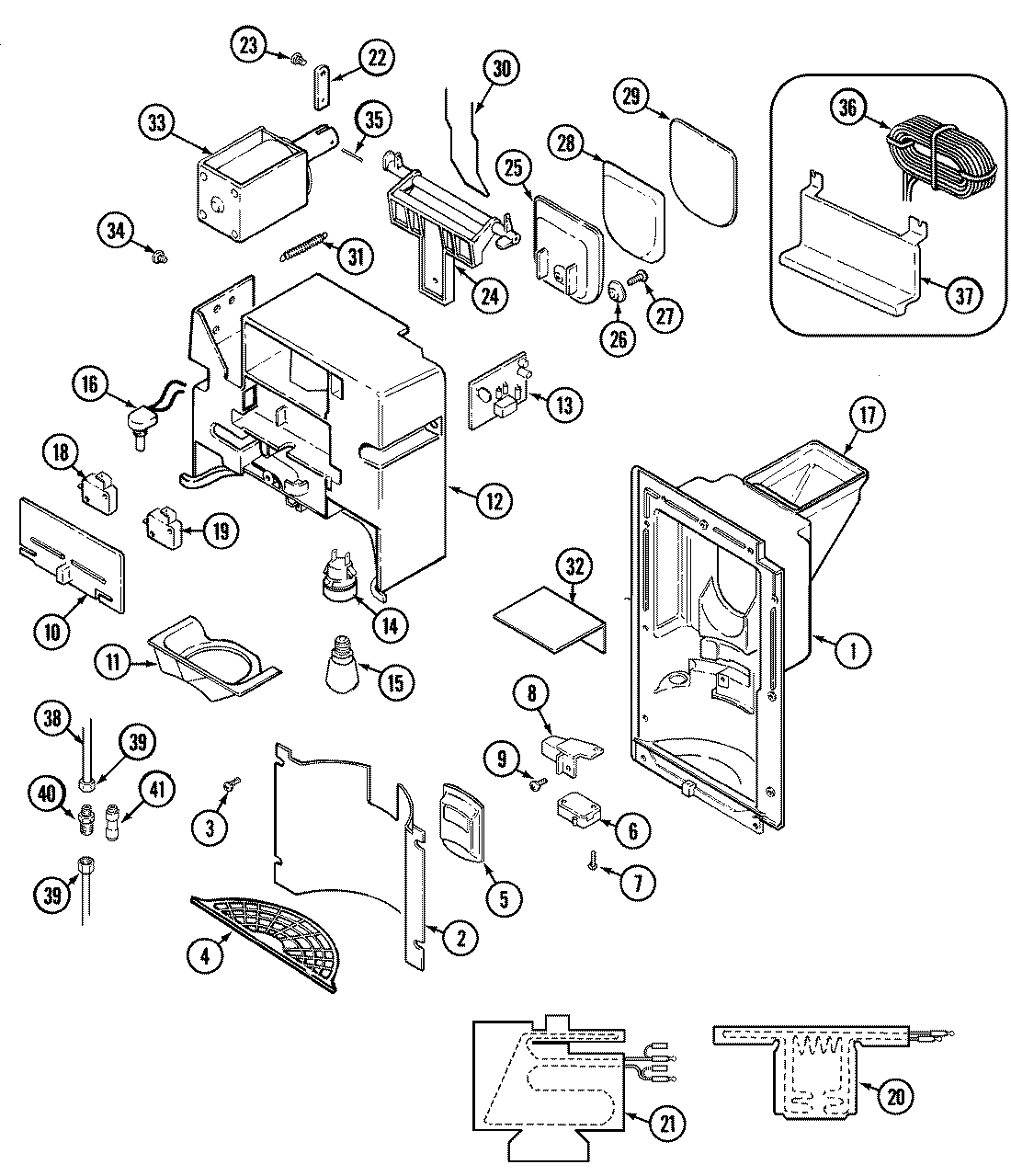 07 - ICE & WATER DISPENSER
