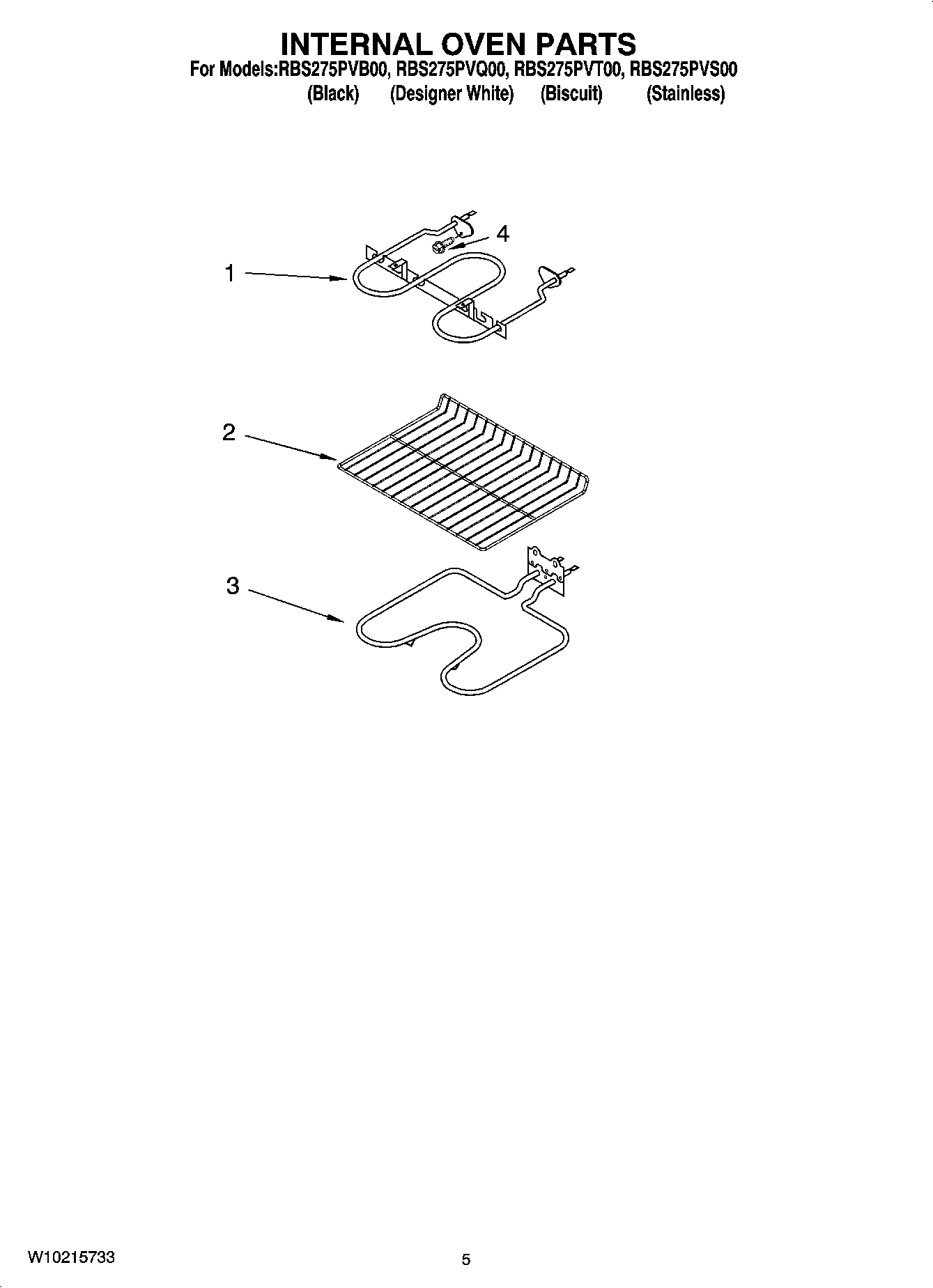 04 - INTERNAL OVEN PARTS