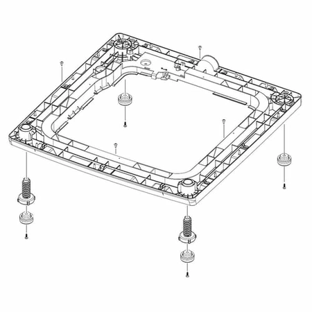 DC90-12777B Samsung Assembly Semi Base Hudson