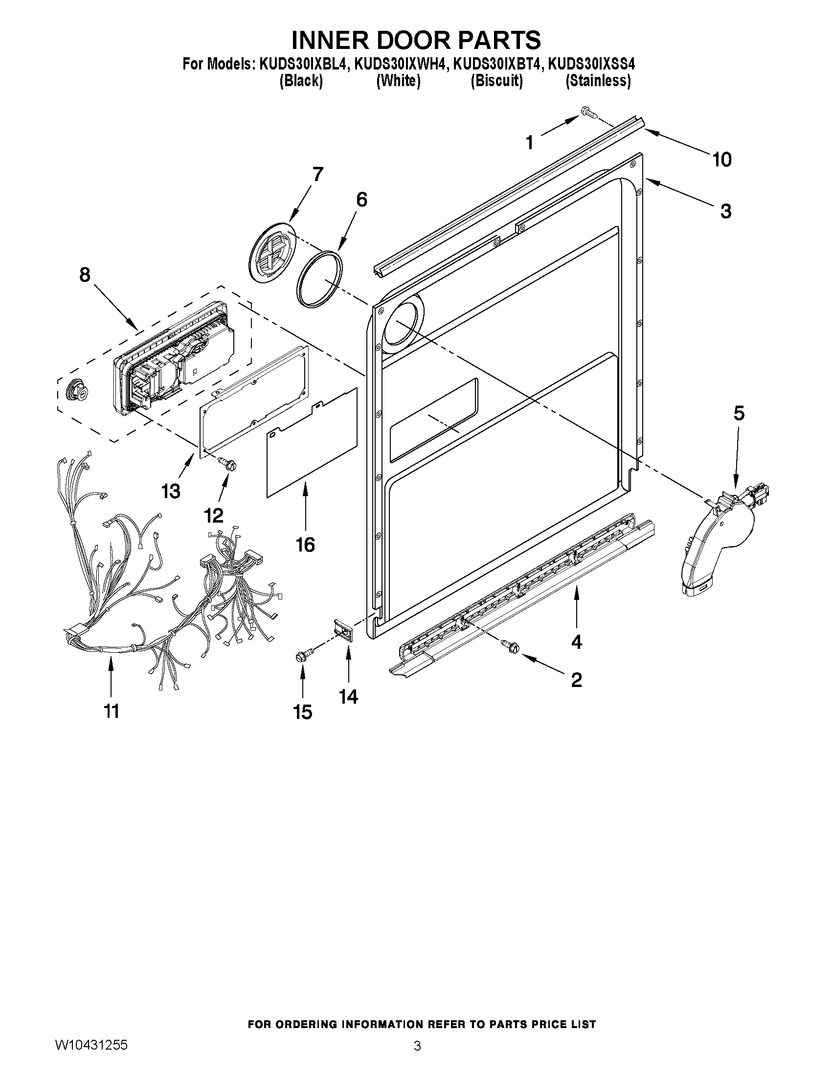 03 - INNER DOOR PARTS