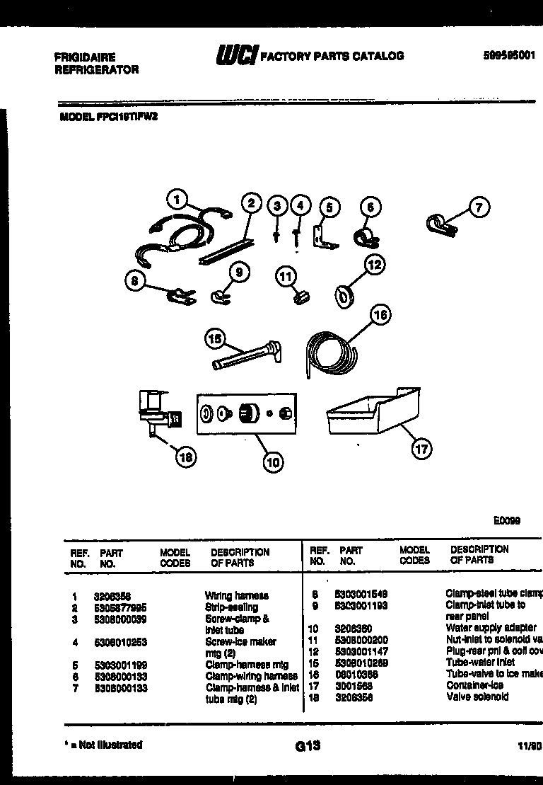 07 - ICE MAKER INSTALLATION PARTS