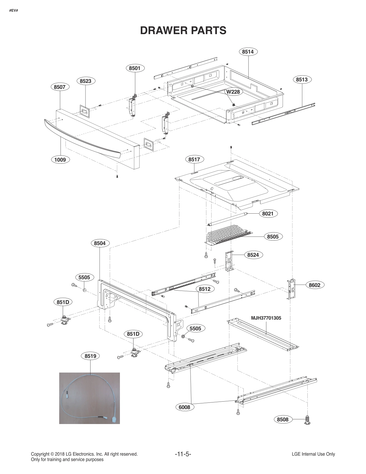 DRAWER PARTS