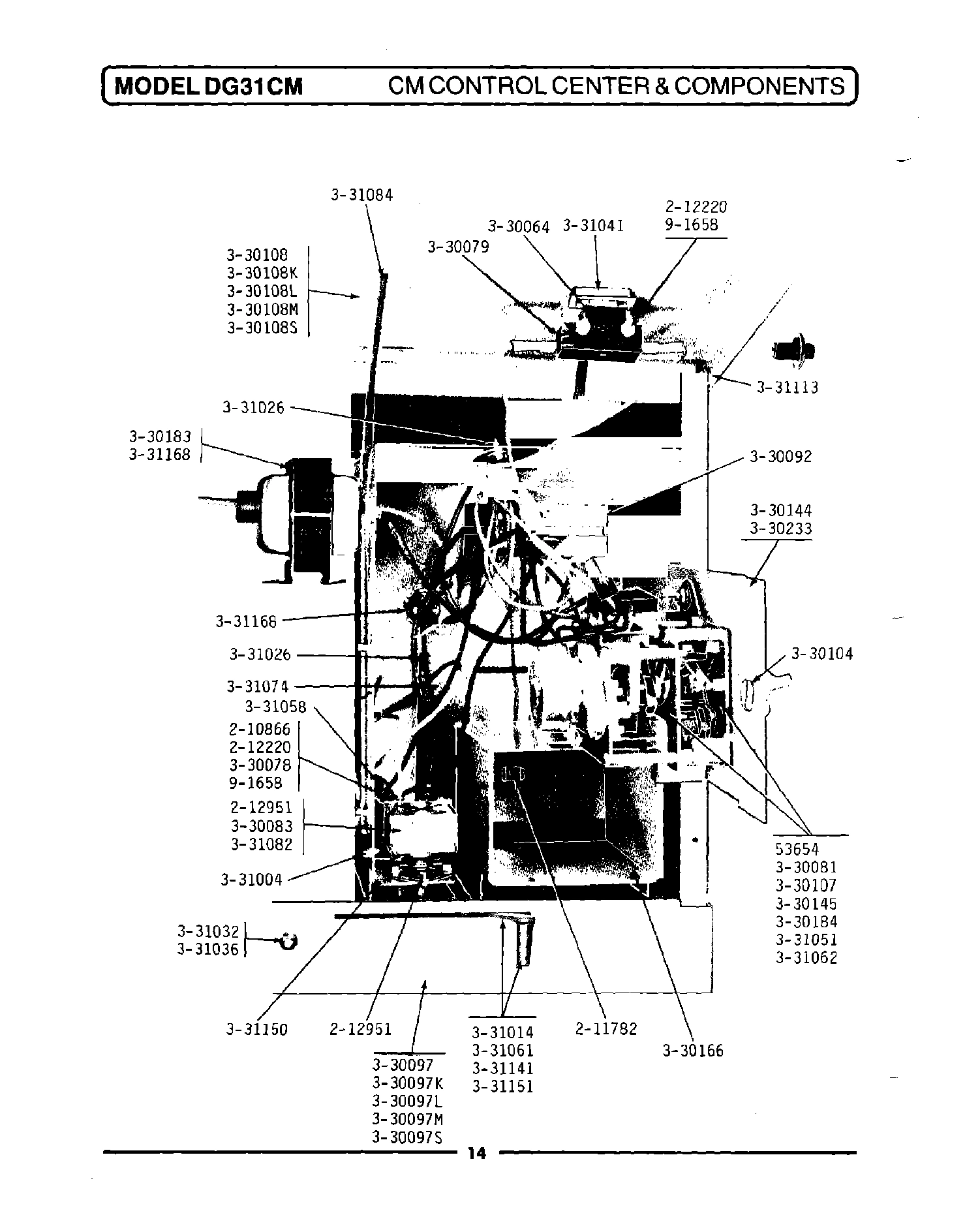 15 - CONTROL CENTER & COMPONENTS
