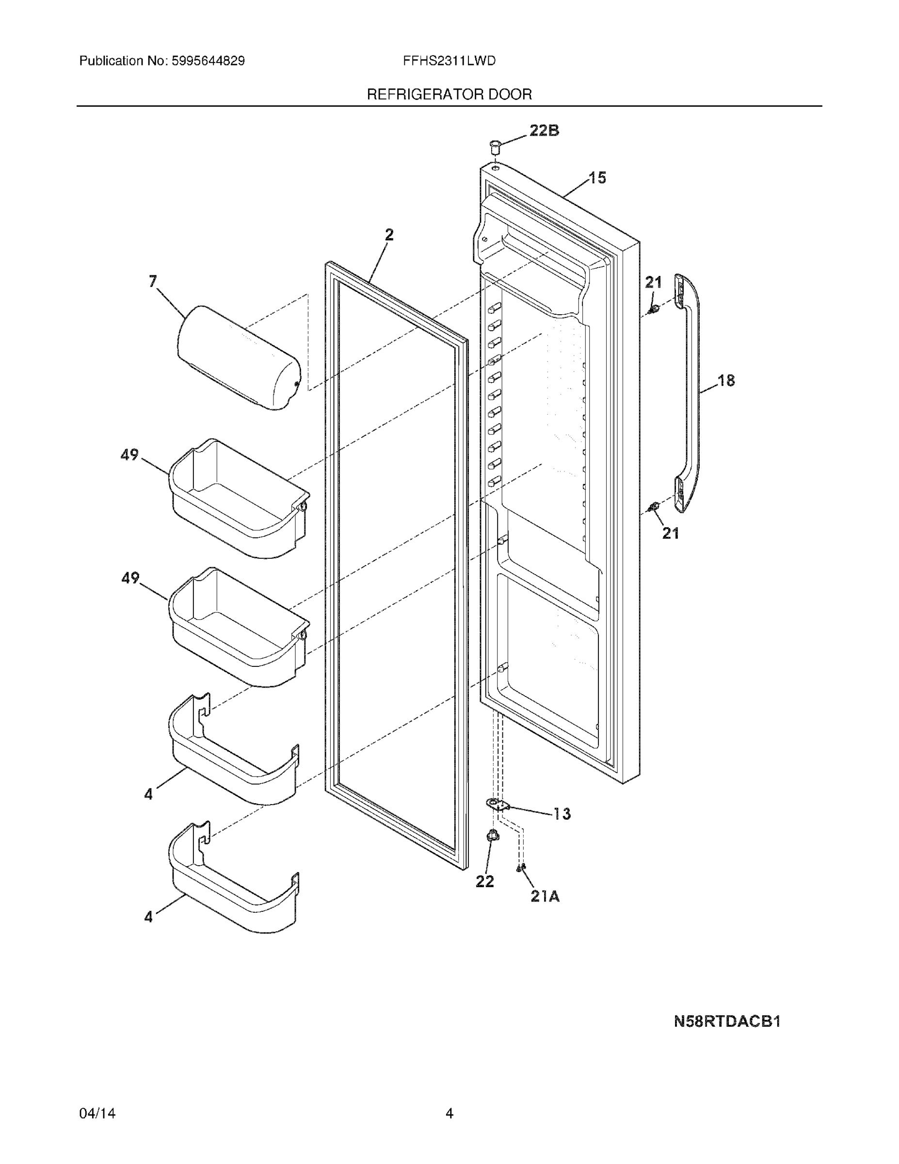 05 - REFRIGERATOR DOOR
