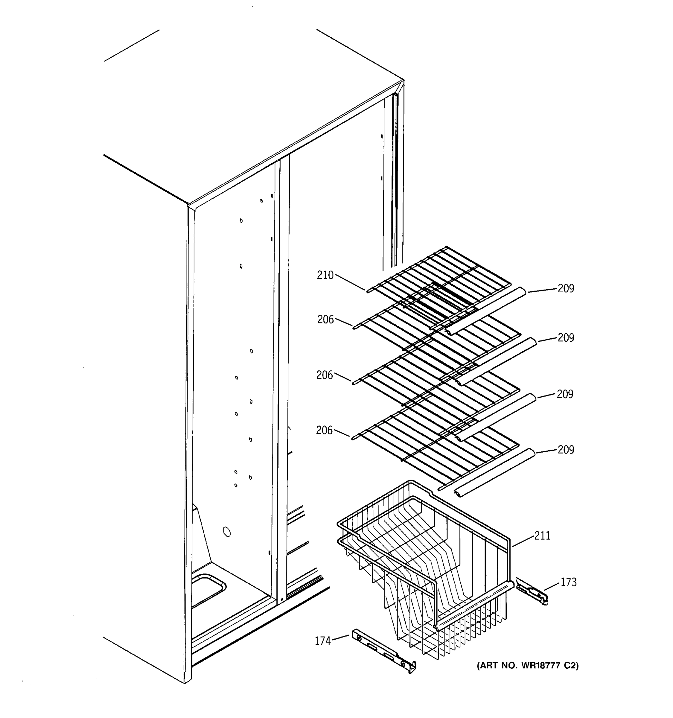 FREEZER SHELVES