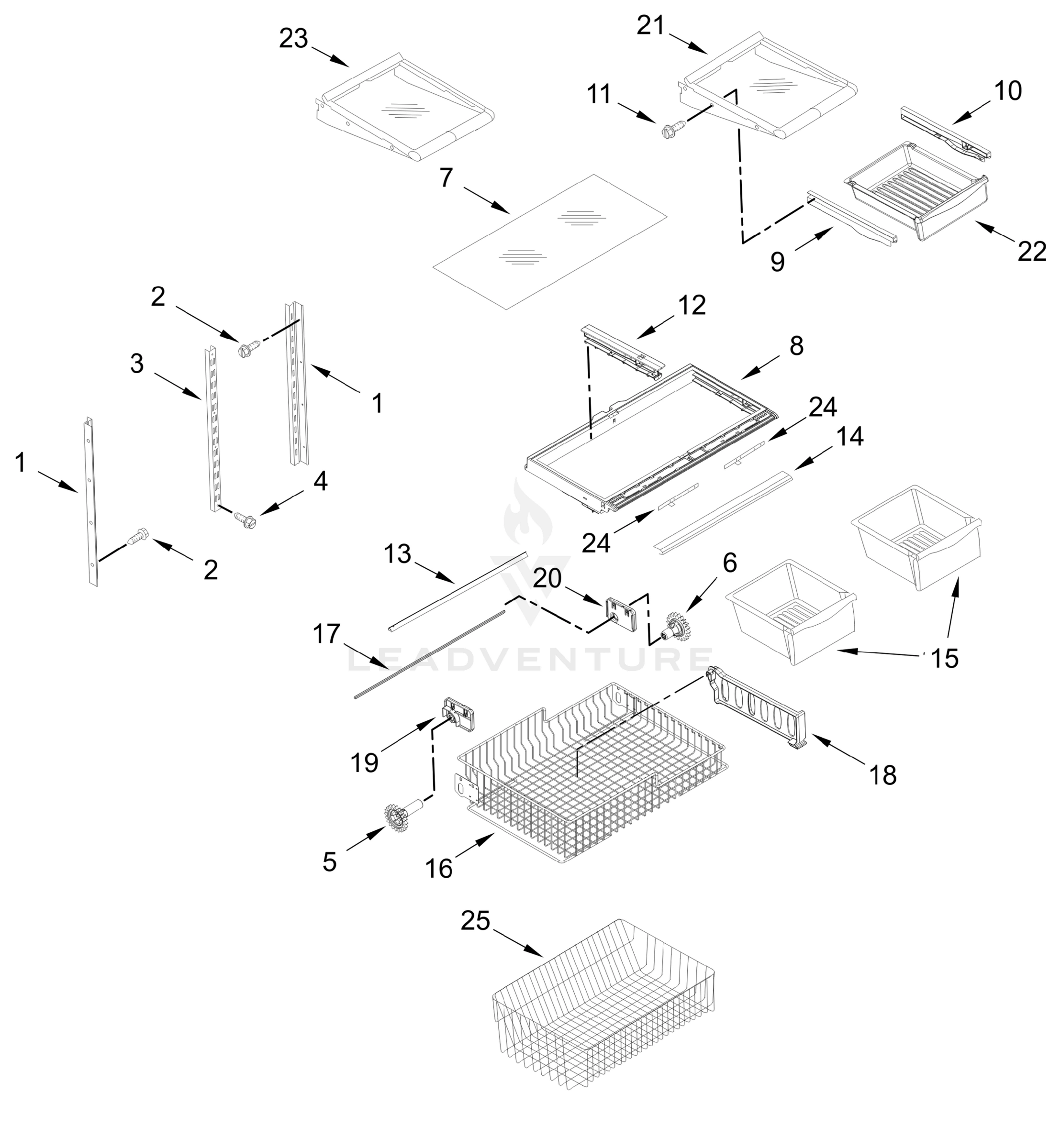 SHELF PARTS