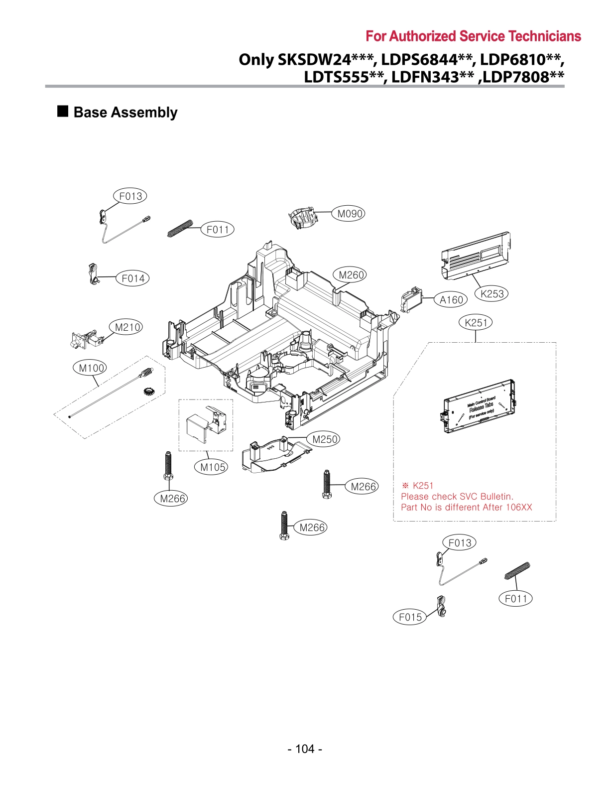 BASE ASSEMBLY