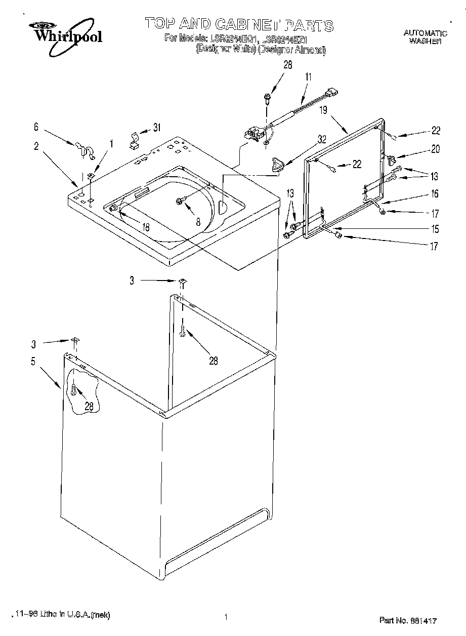 01 - TOP & CABINET