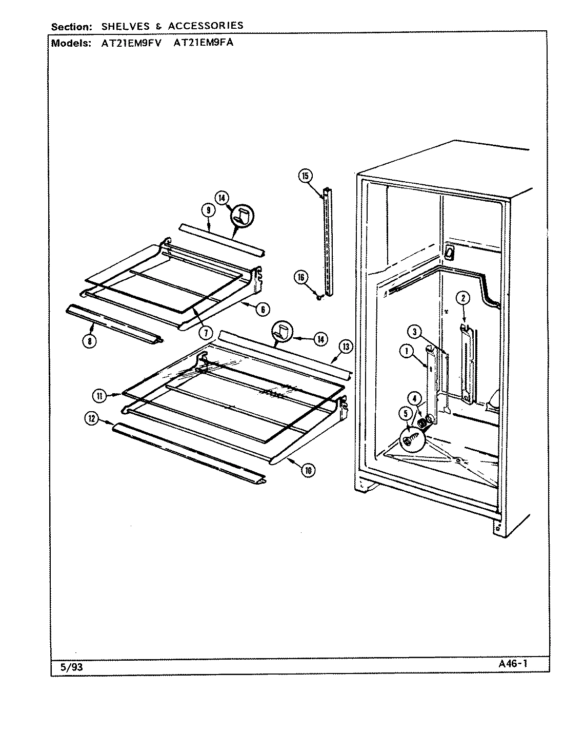 05 - SHELVES & ACCESSORIES