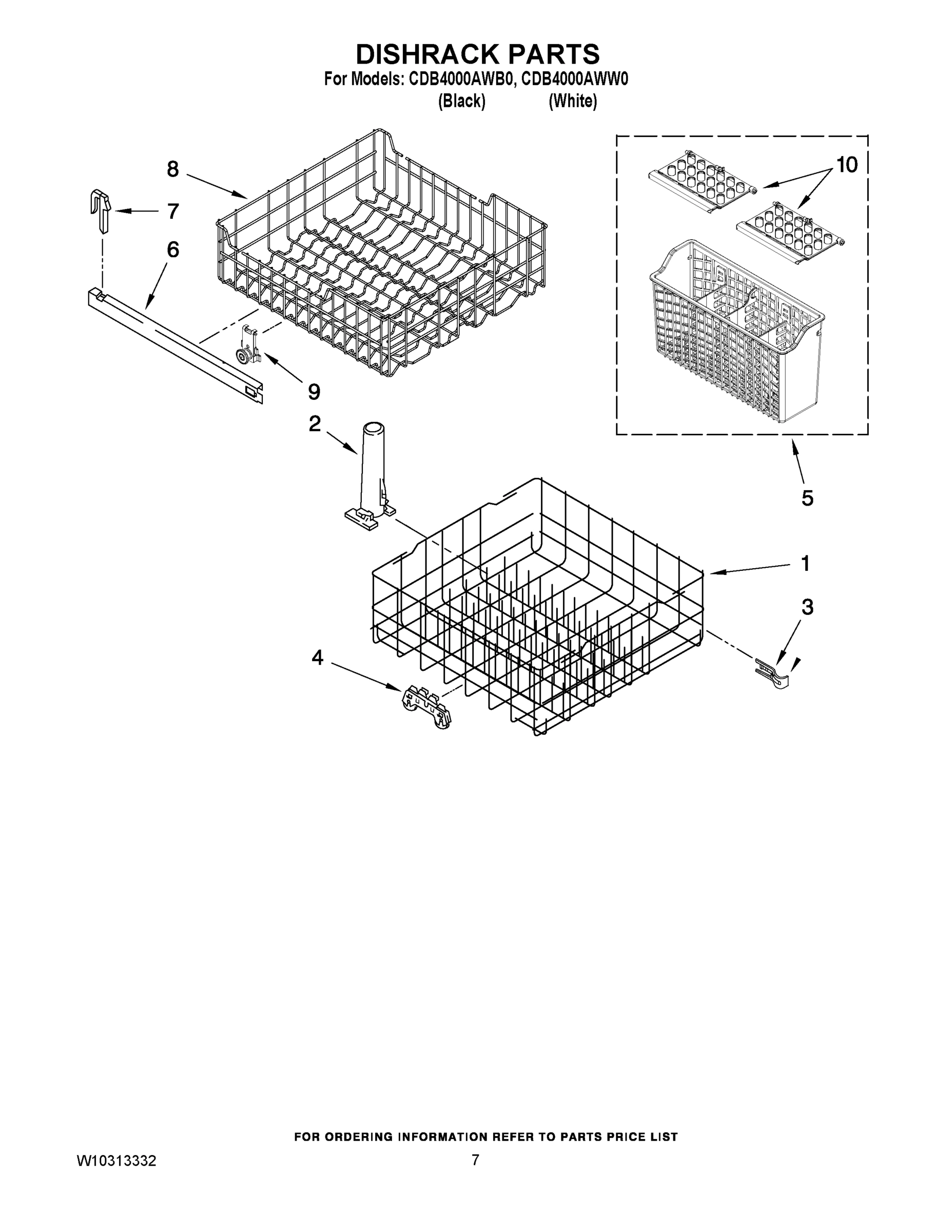 06 - DISHRACK PARTS
