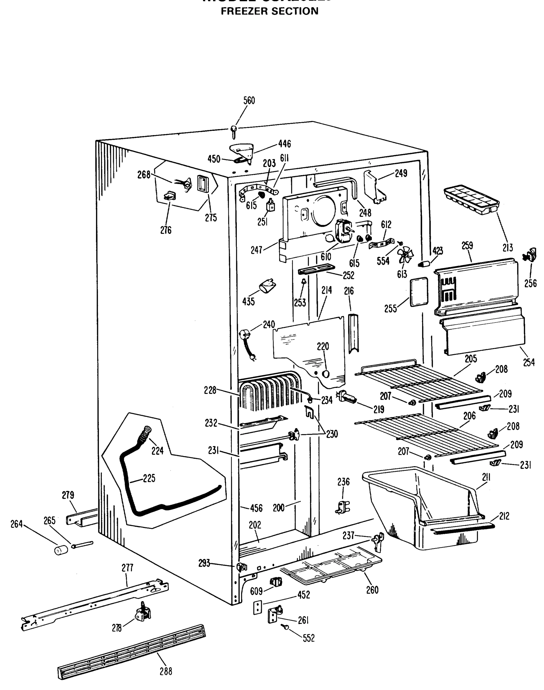 FREEZER SECTION