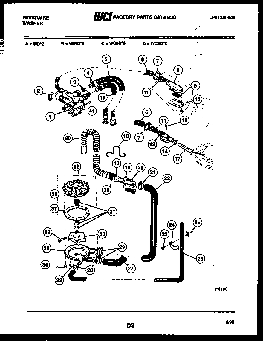 06 - PUMP, WATER VALVE AND WATER INLET