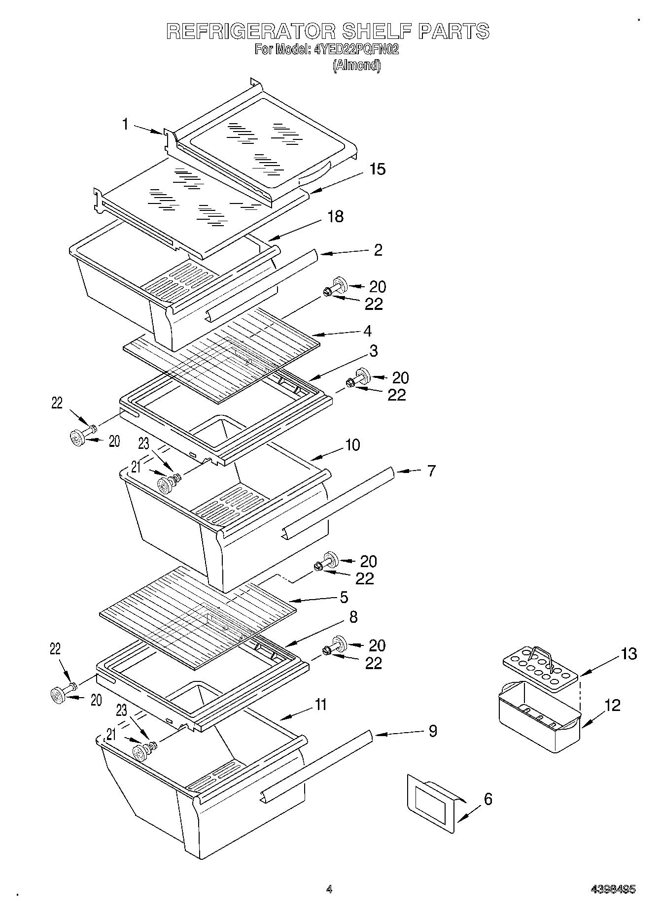 03 - REFRIGERATOR SHELF