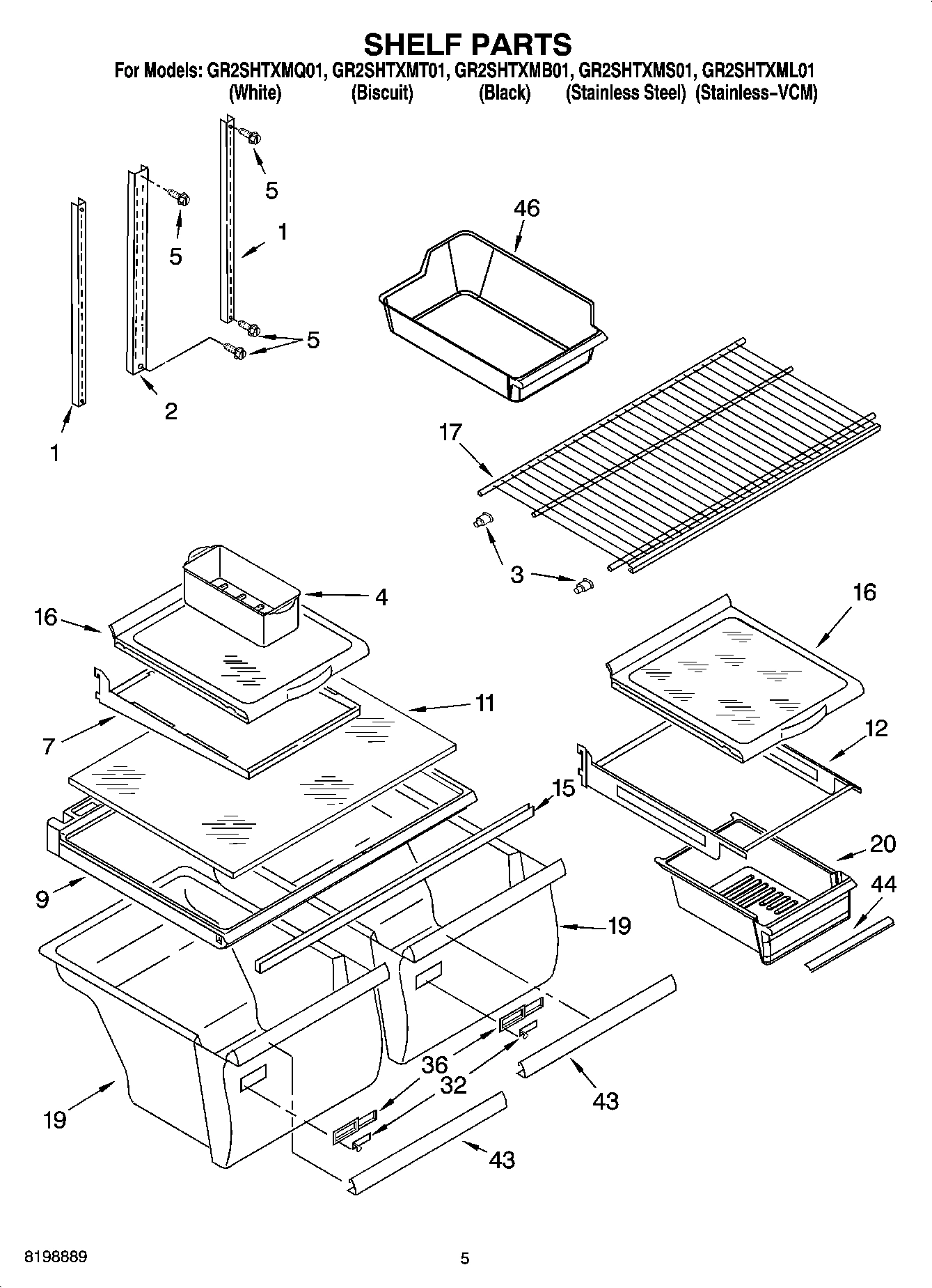 03 - SHELF PARTS